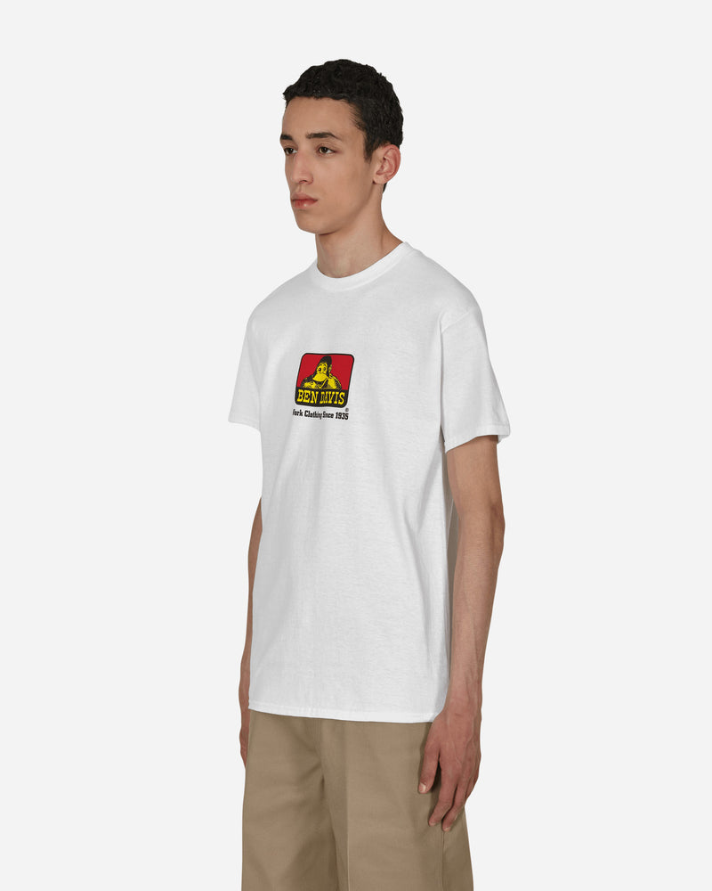 Ben Davis Classic Logo T-Shirt Y White T-Shirts Shortsleeve 9063 001