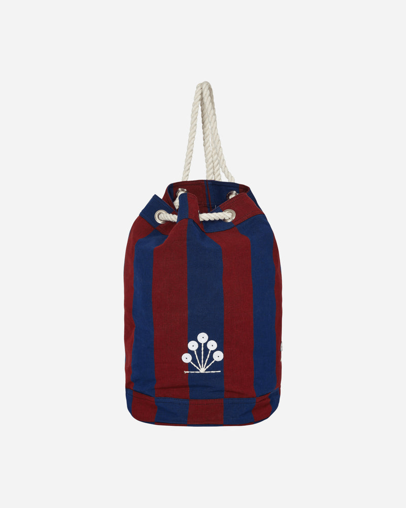 Bode Kilington Stripe Burgundy/Navy Bags and Backpacks Backpacks MR24AC37C001 623