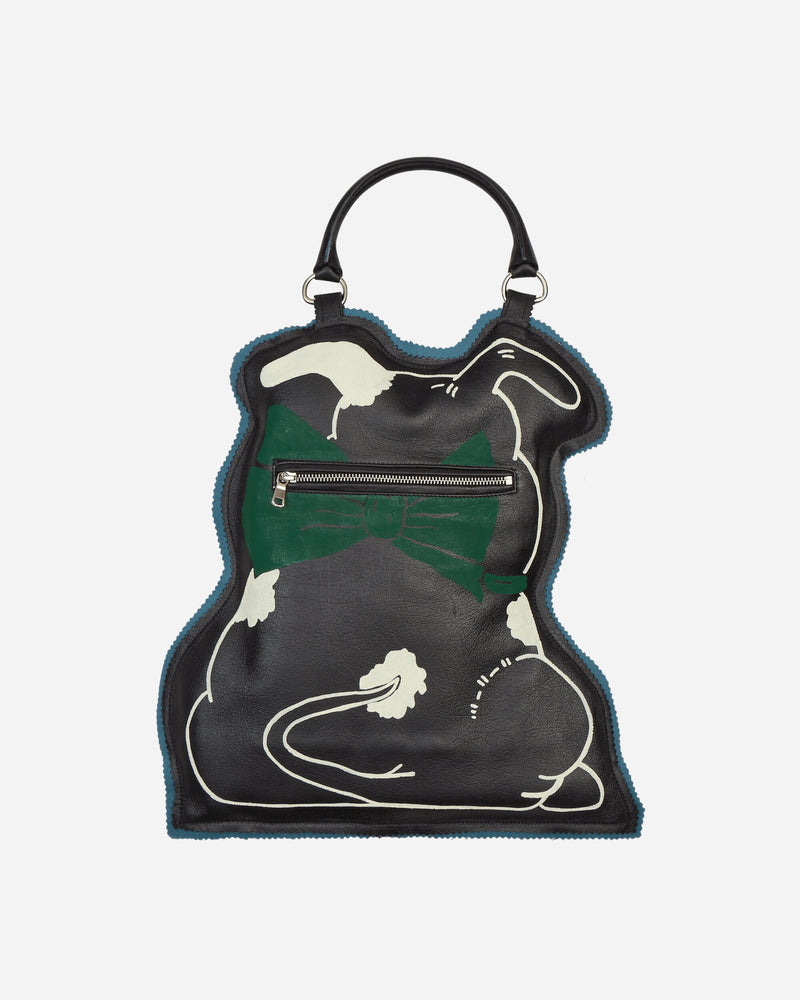 Bode Hand Drawn Puppy Bag Black Multicolor Bags and Backpacks Shoulder MRF22AC025 BKMLT