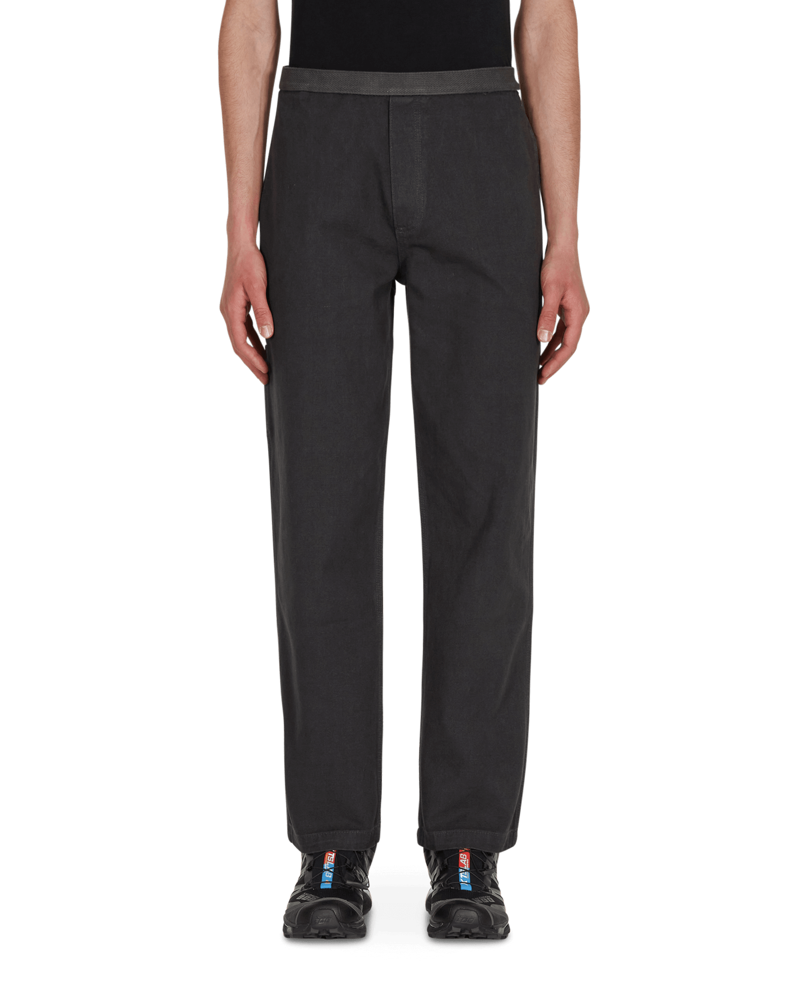 Brain Dead Washed Hard/Software Wear Carpenter Washed Black Pants Cargo BDF20B01001060 BK01