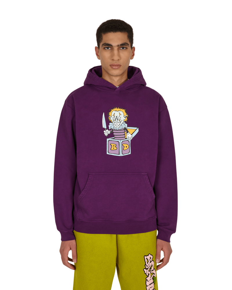 Clownin' Hooded Sweatshirt Purple