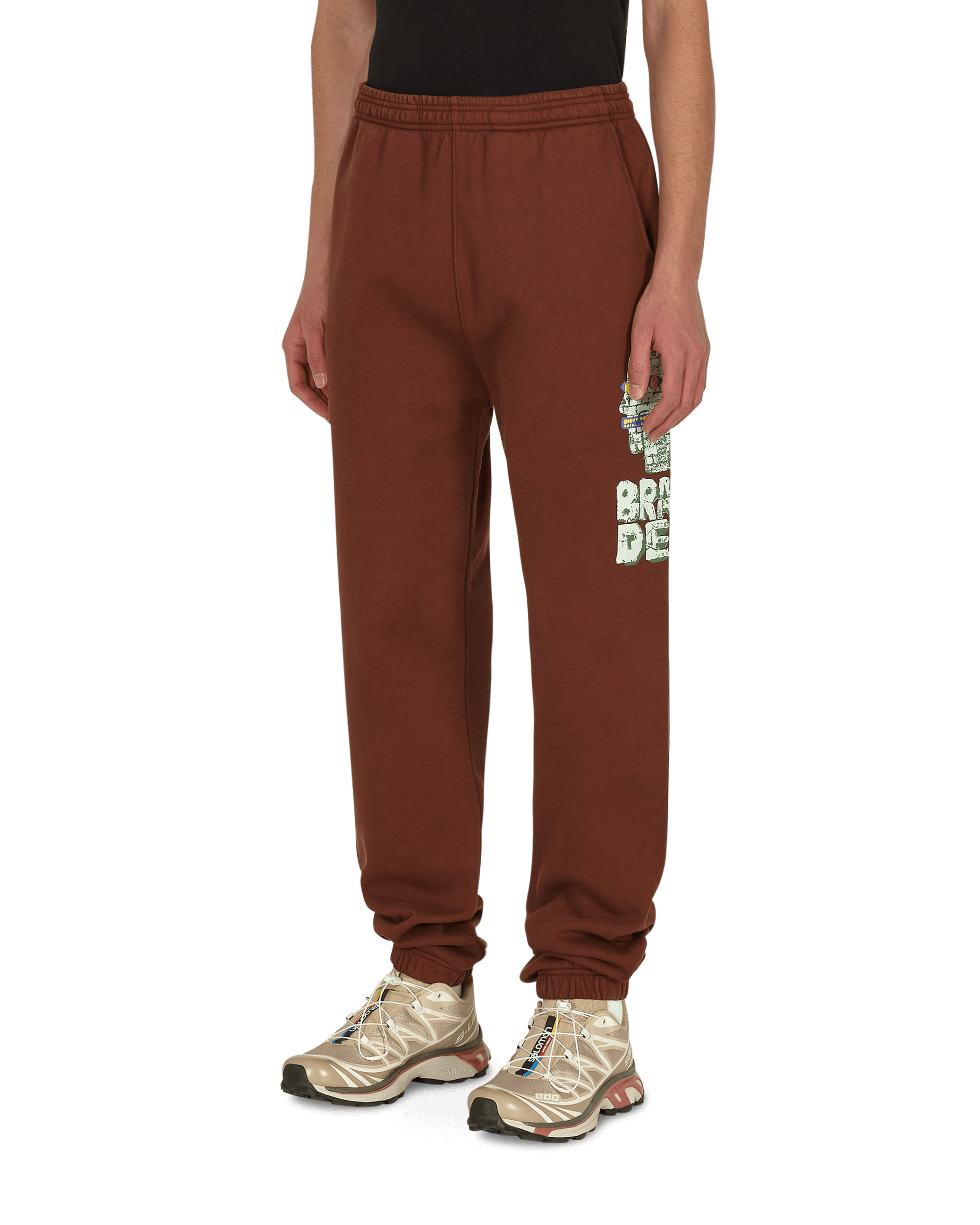 Brain Dead Stone Age Brown Pants Sweatpants BDF21B00001955 BR01