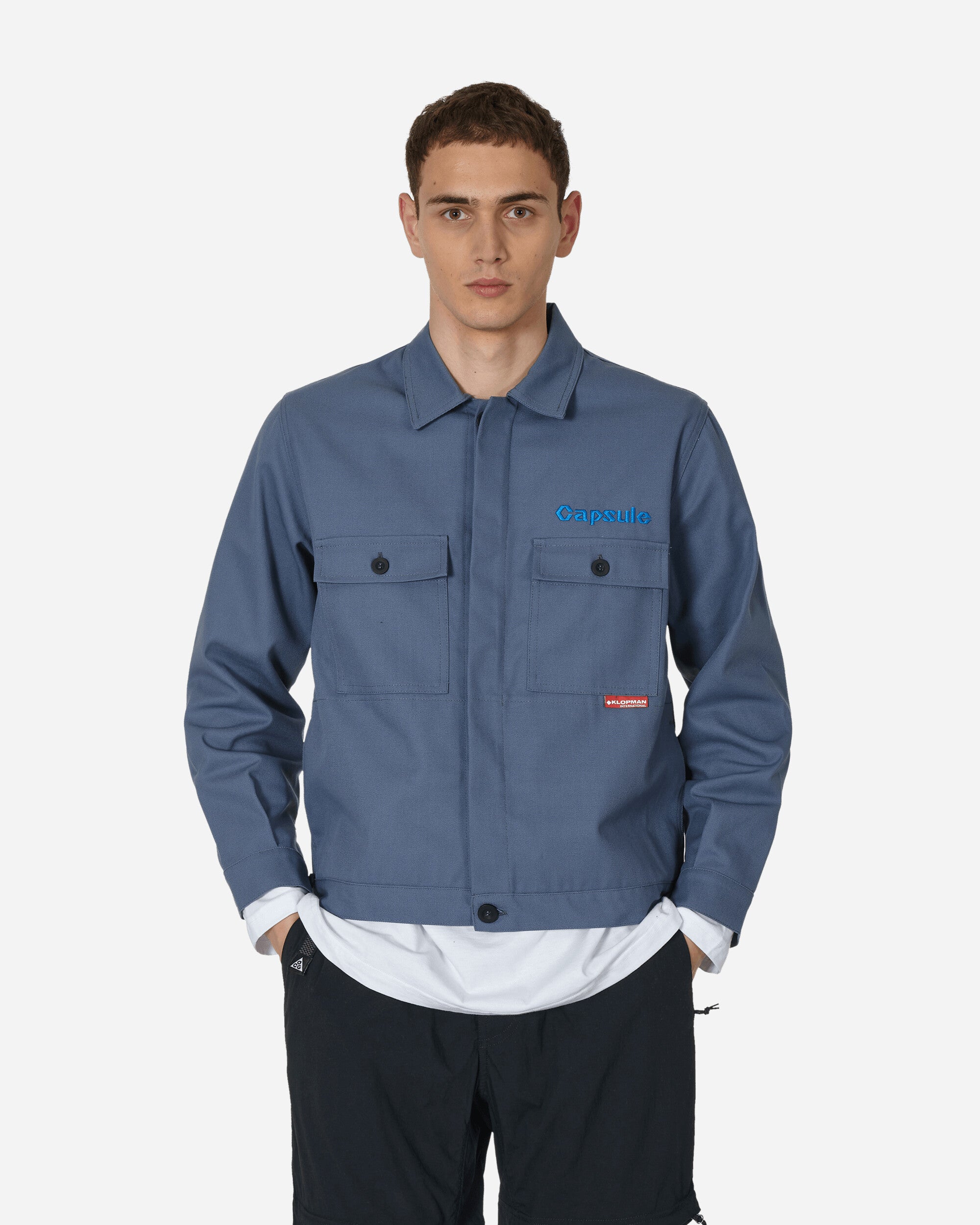 Capsule Capsule Uniform Jacket Postman Blue Coats and Jackets Jackets CAPUNIFJACKET BLUE