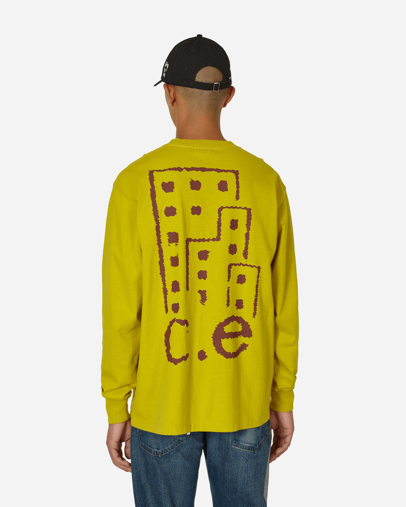 Cav Empt Non-Referential Long Sleeve T Yellow T-Shirts Longsleeve CES24LT01 001