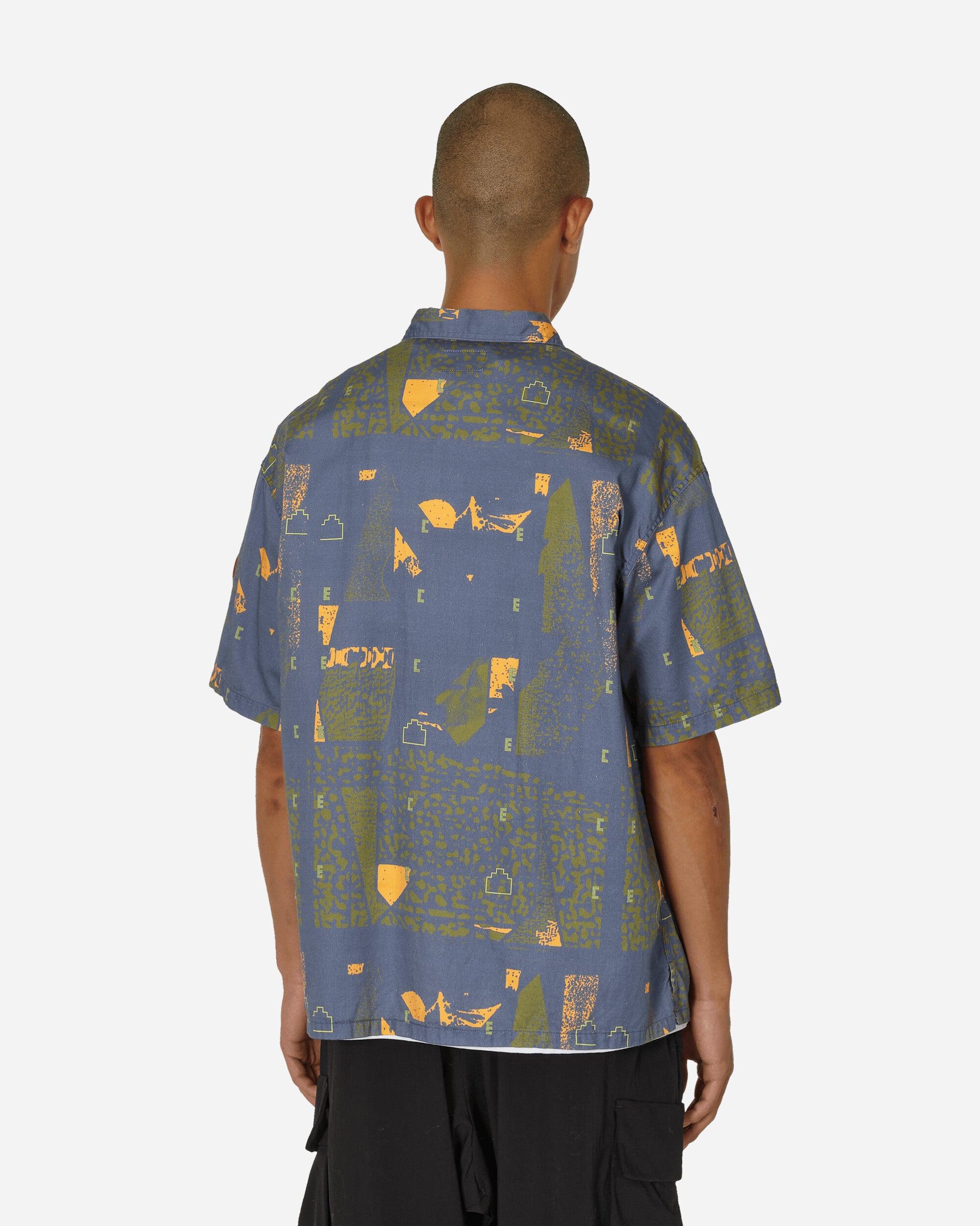 Cav Empt E C E C Short Sleeve Shirt Navy Shirts Shortsleeve Shirt CES24SH10 001
