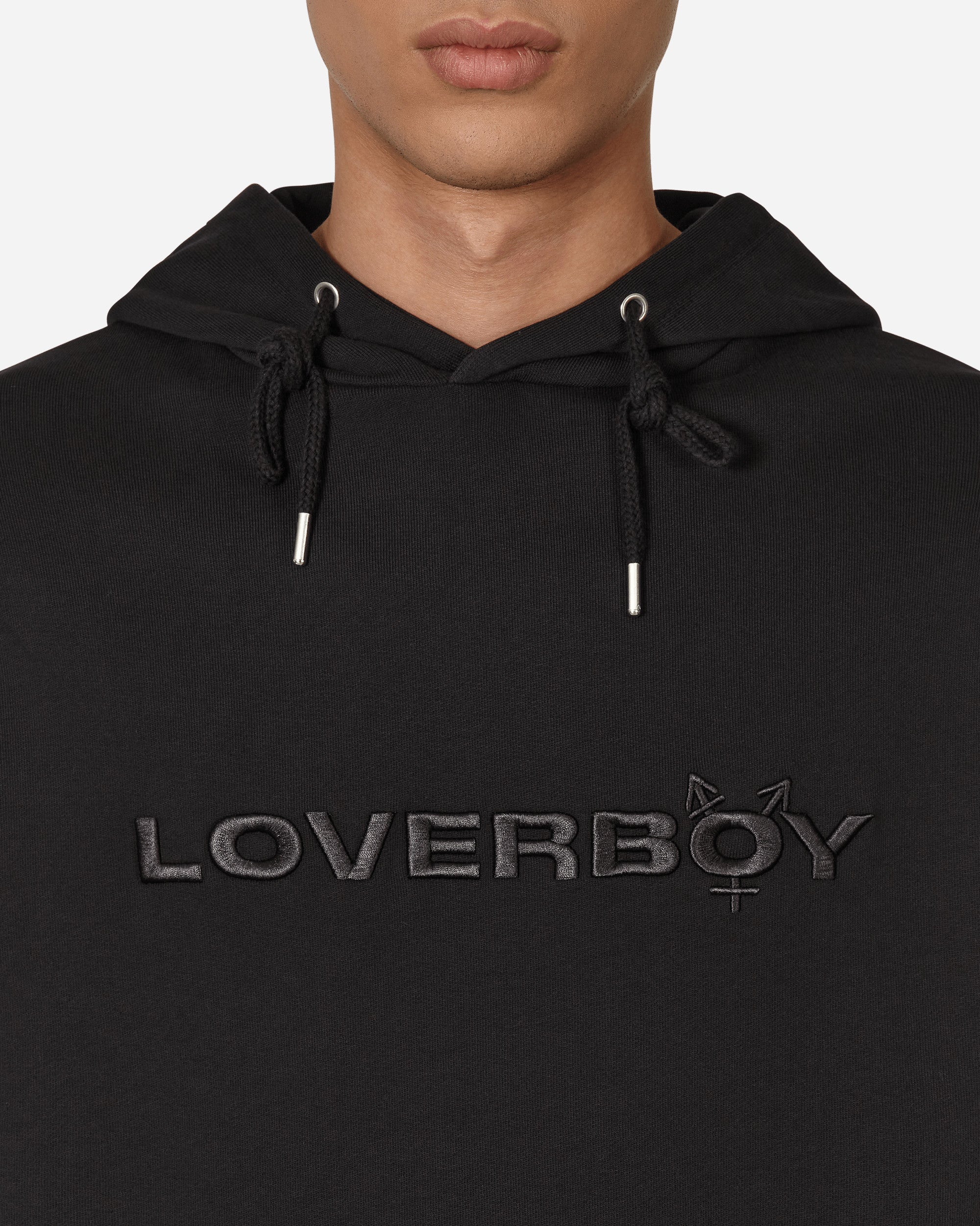 Charles Jeffrey Loverboy Logo Hoody Black Sweatshirts Hoodies CJLAW22LH BLACK