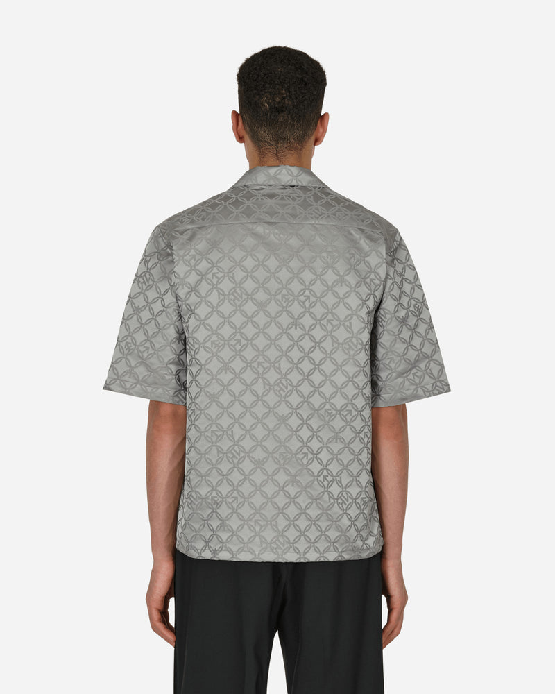 Charles Jeffrey Loverboy Hawaiian Shirt Grey Chainmail Jacquard Shirts Shortsleeve CJLAW22HS GRCHJQ