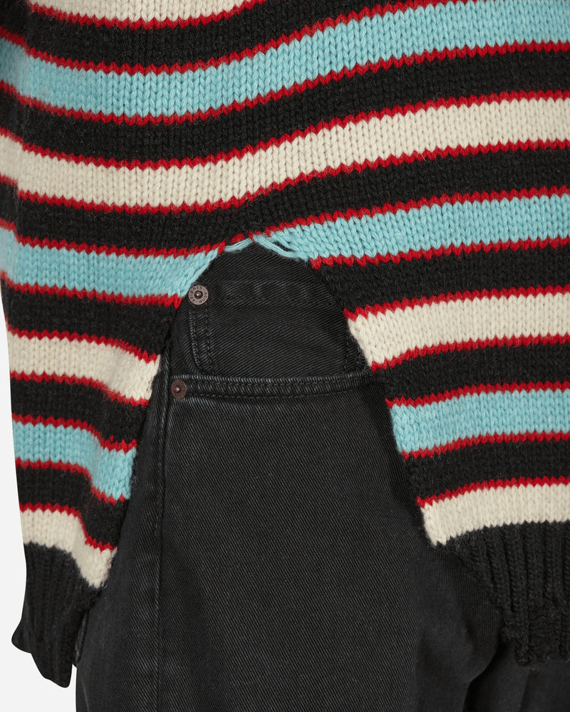 Charles Jeffrey Loverboy Mega Shred Stripe Jumper Multicoloured Knitwears Sweaters CJLAW22MSSJ MULCOL