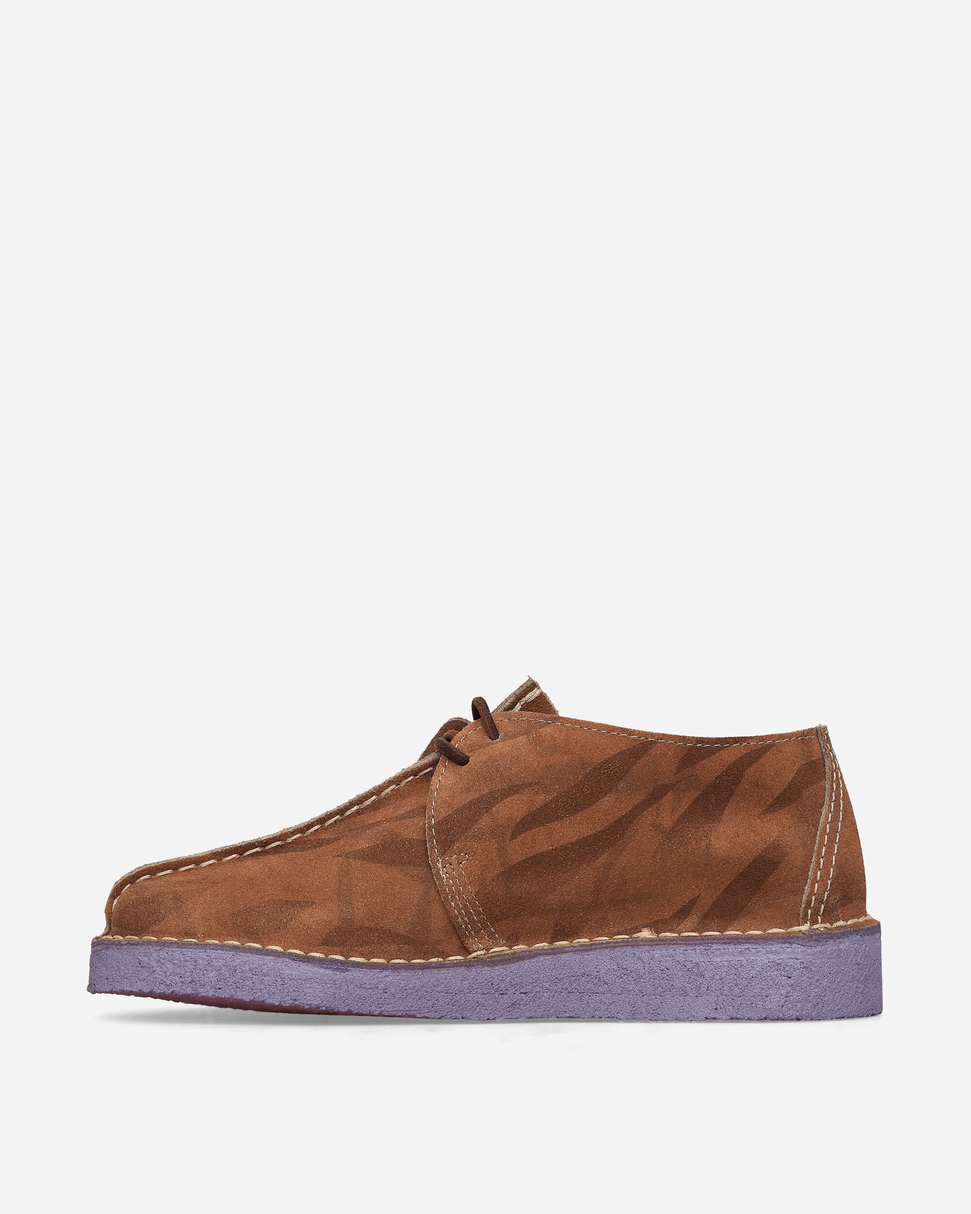Clarks Originals Desert Trek X Aries Brown Classic Shoes Laced Up 26173125W BROWN