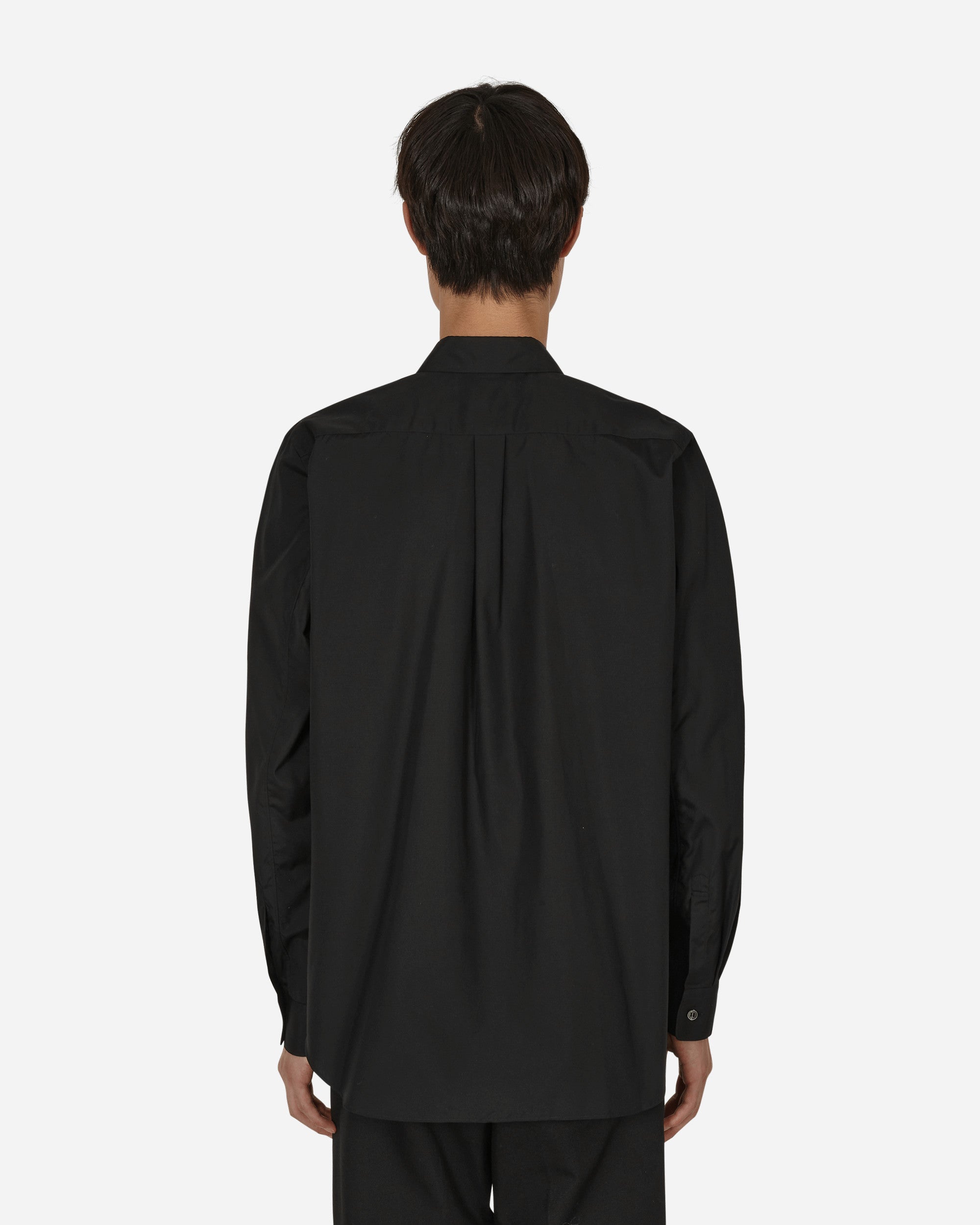 Comme Des Garçons Black Blouse Black Black Shirts Longsleeve 1I-B002-S22 1