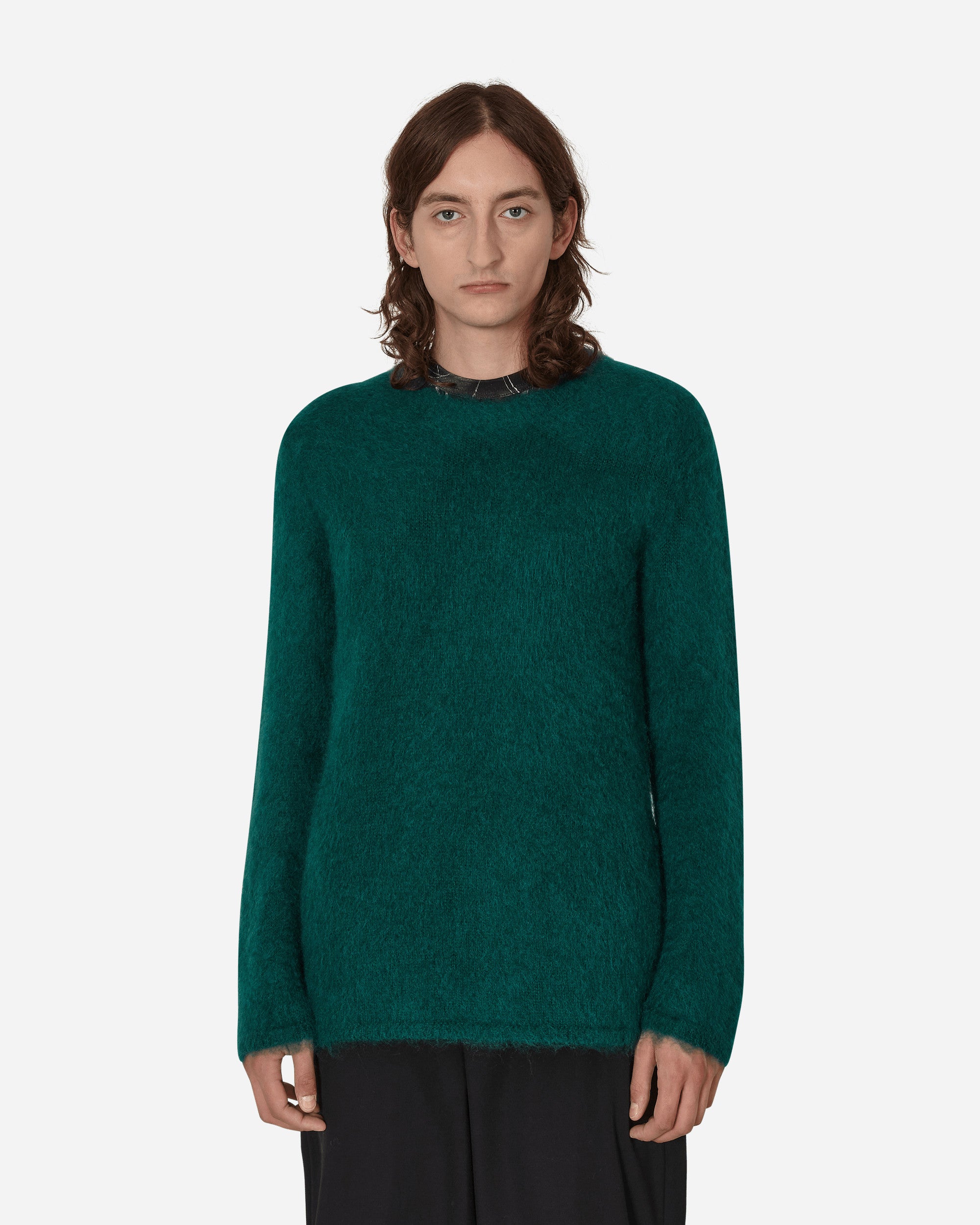 Comme Des Garçons Homme Plus Men'S Sweater Dark Green Knitwears Sweaters PJ-N005-W22 3