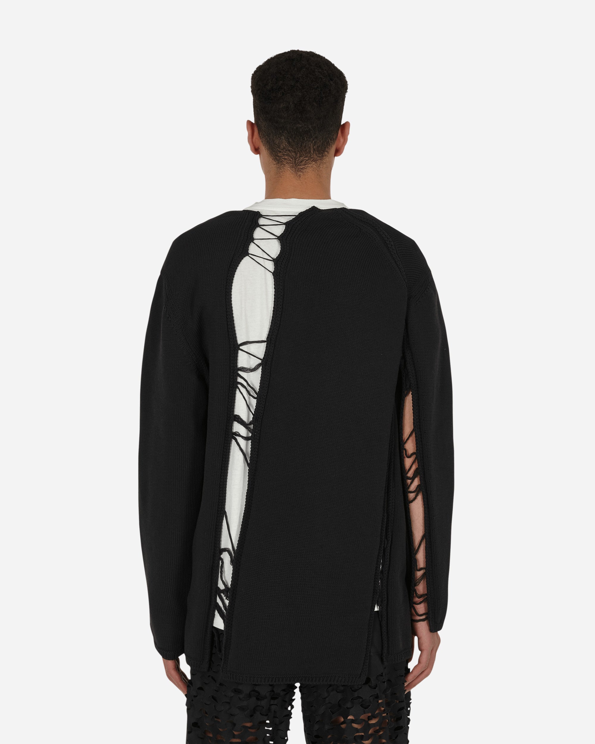 Comme Des Garçons Homme Plus Sweater Black Knitwears Sweaters PI-N012-S22 1