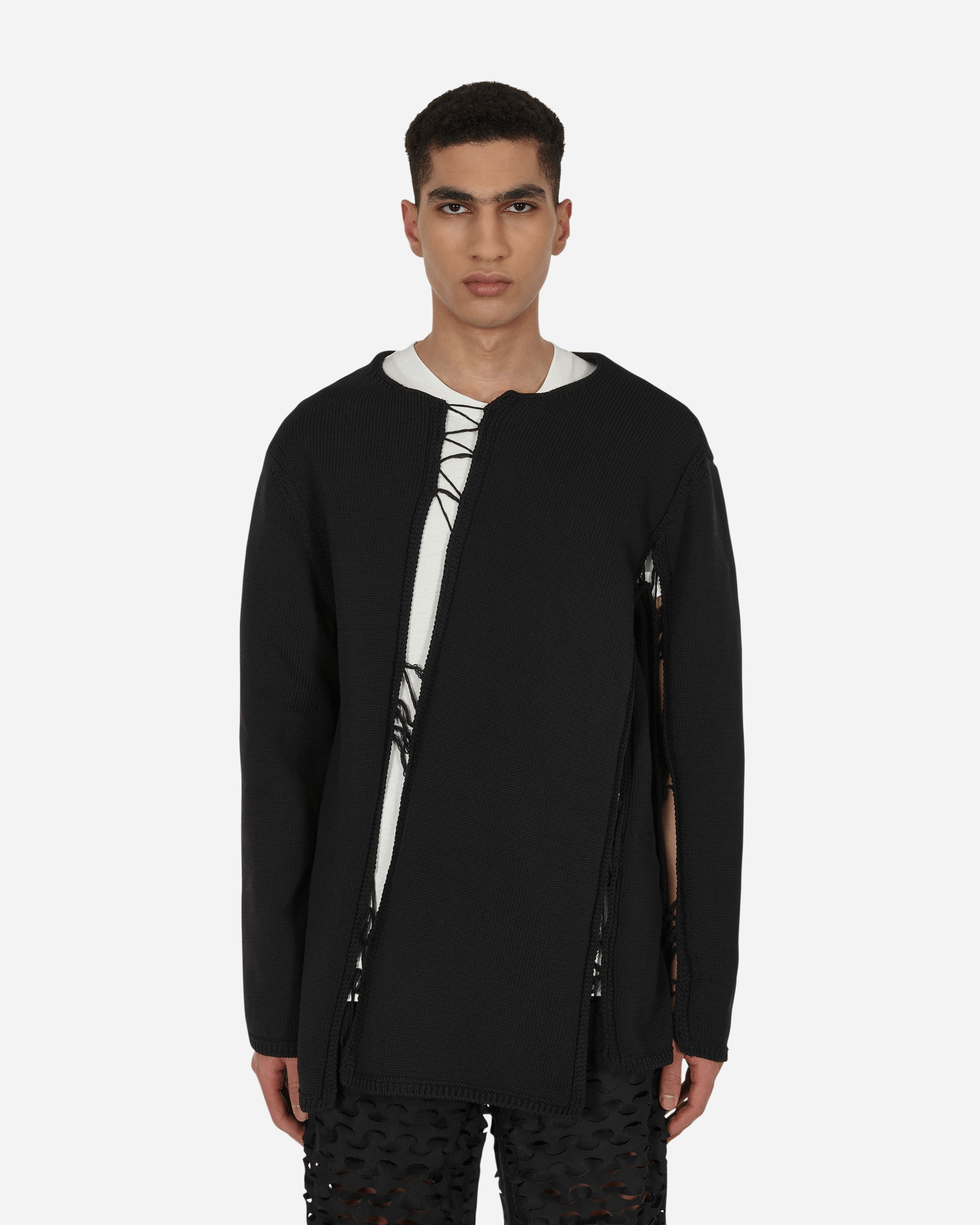 Comme Des Garçons Homme Plus Sweater Black Knitwears Sweaters PI-N012-S22 1
