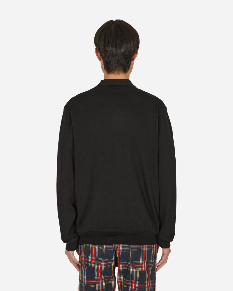 Comme Des Garçons Play Small Red Heart Black Knitwears Cardigans P1N054 1