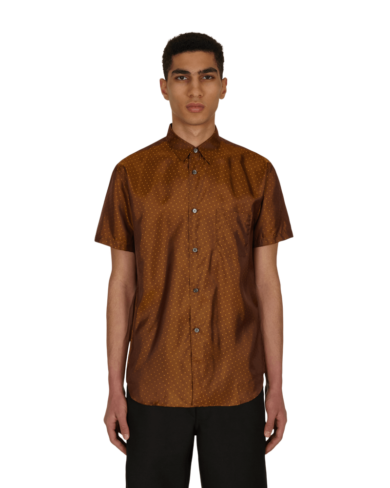 Comme Des Garçons Shirt Woven Khaki Shirts Longsleeve FG-B078-SS21 3