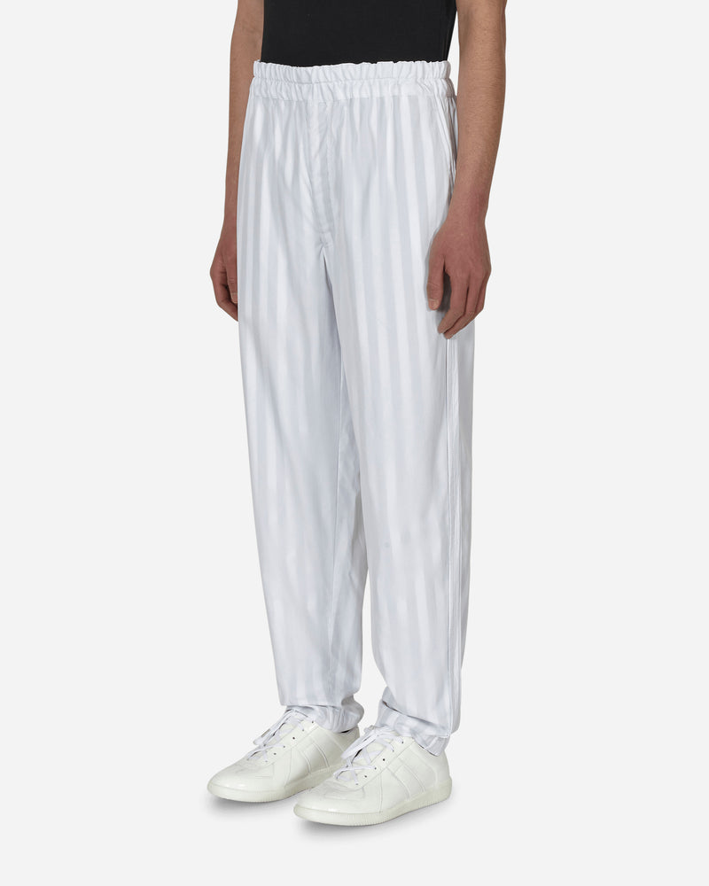 Comme Des Garçons Shirt Pants Woven White Stripe Pants Trousers FI-P013 1