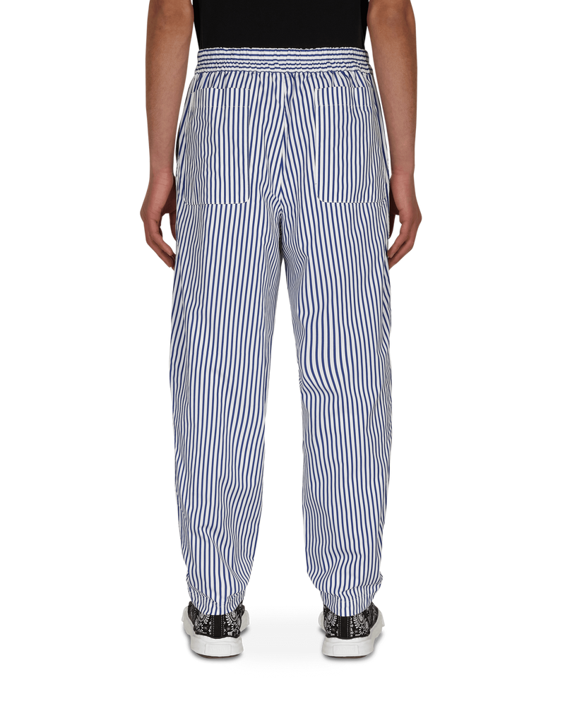 Comme Des Garçons Shirt Woven Blue Stripe 1 Pants Trousers FG-P008-SS21 1