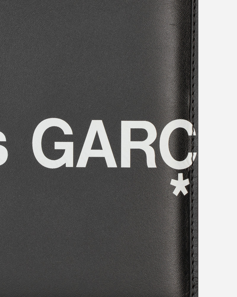 Comme Des Garçons Wallet Huge Logo Pouch Black Bags and Backpacks Pouches SA5100HL 1