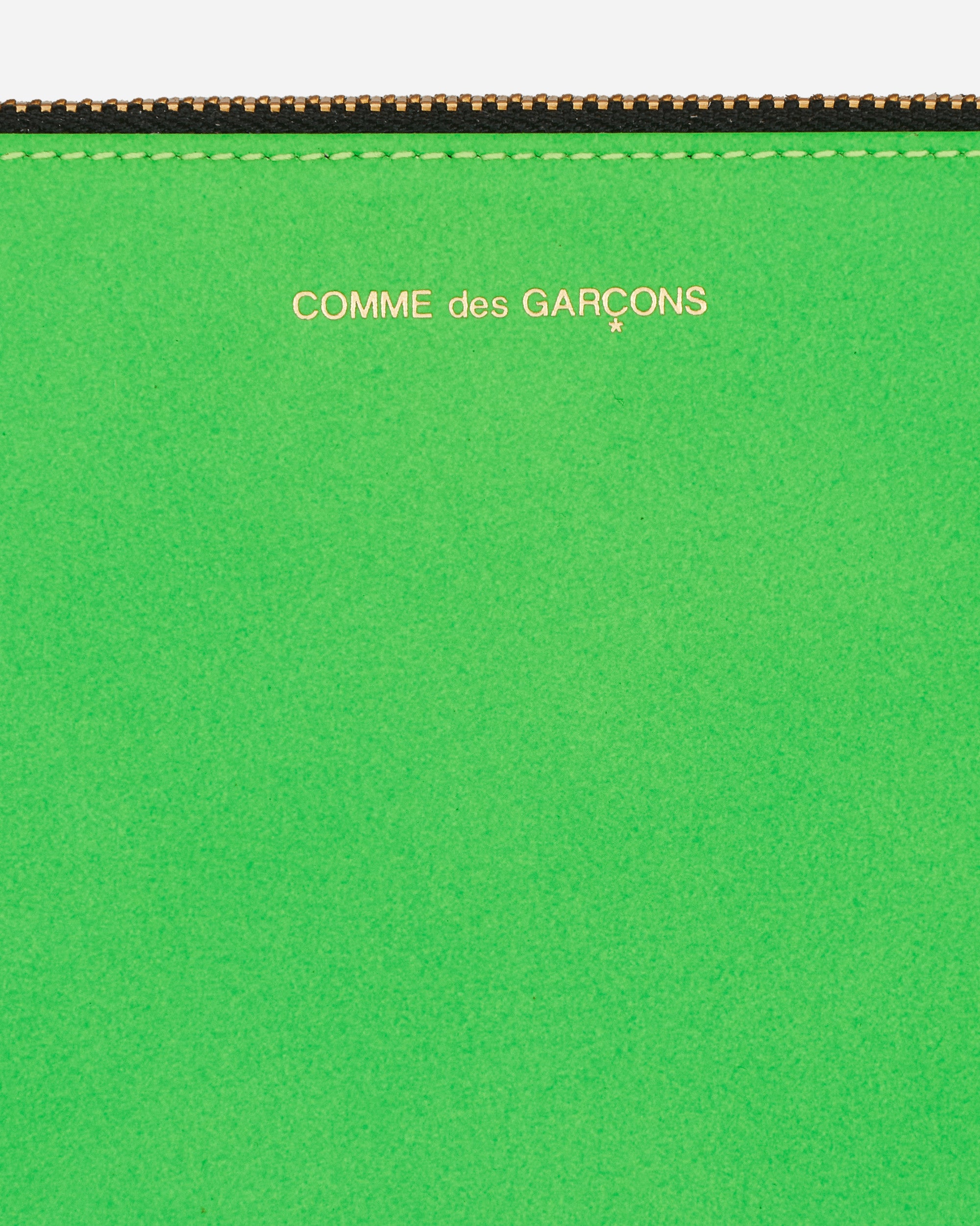 Comme Des Garçons Wallet Super Fluo Pouch Blue/Green Bags and Backpacks Pouches SA5100SF 2