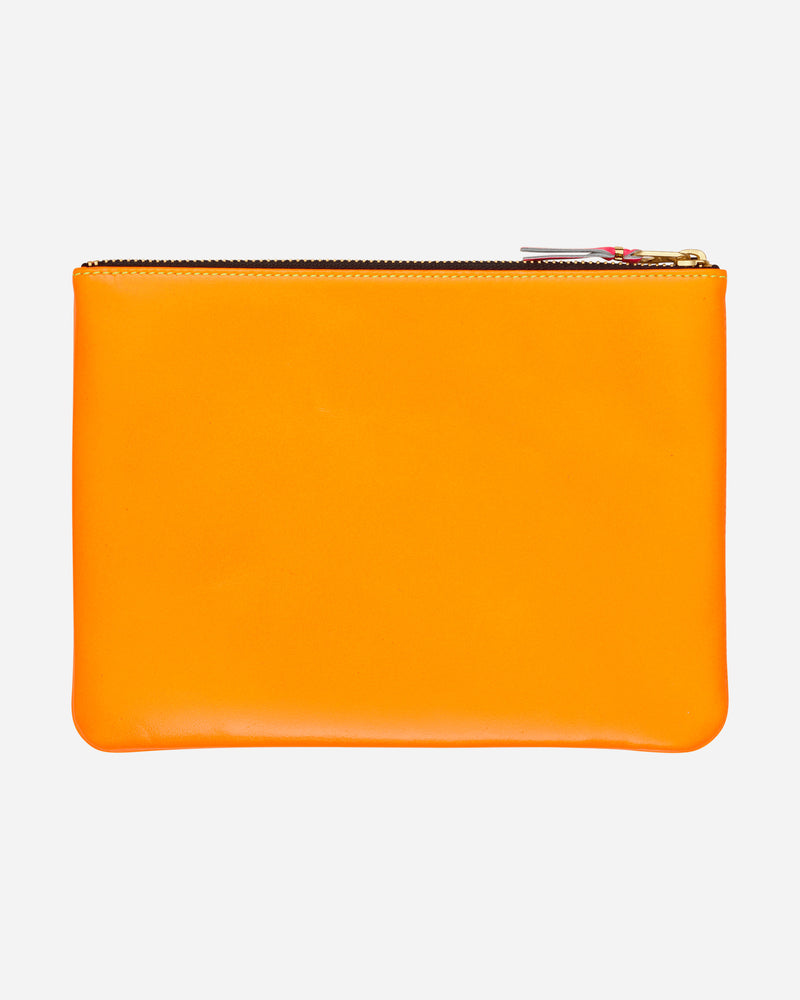 Comme Des Garçons Wallet Super Fluo Pouch Yellow/Orange Bags and Backpacks Pouches SA5100SF 4