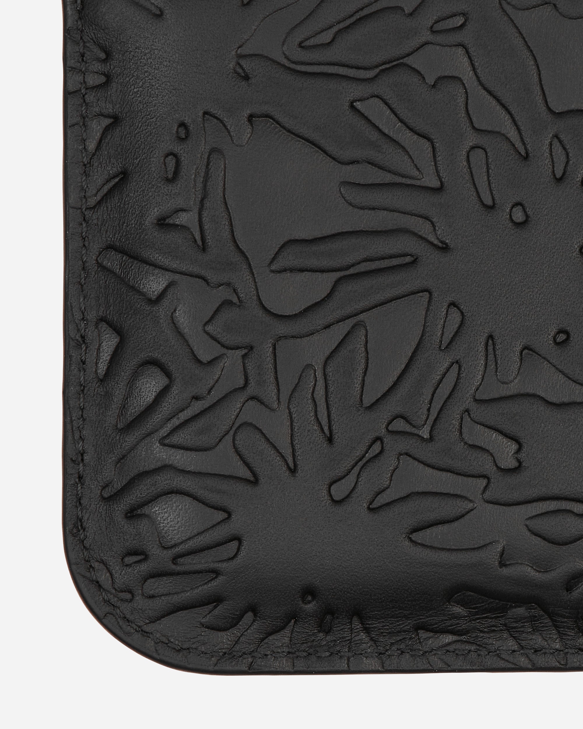 Comme Des Garçons Wallet Wallet Embossed Forest Black Wallets and Cardholders Wallets SA8100EF 1