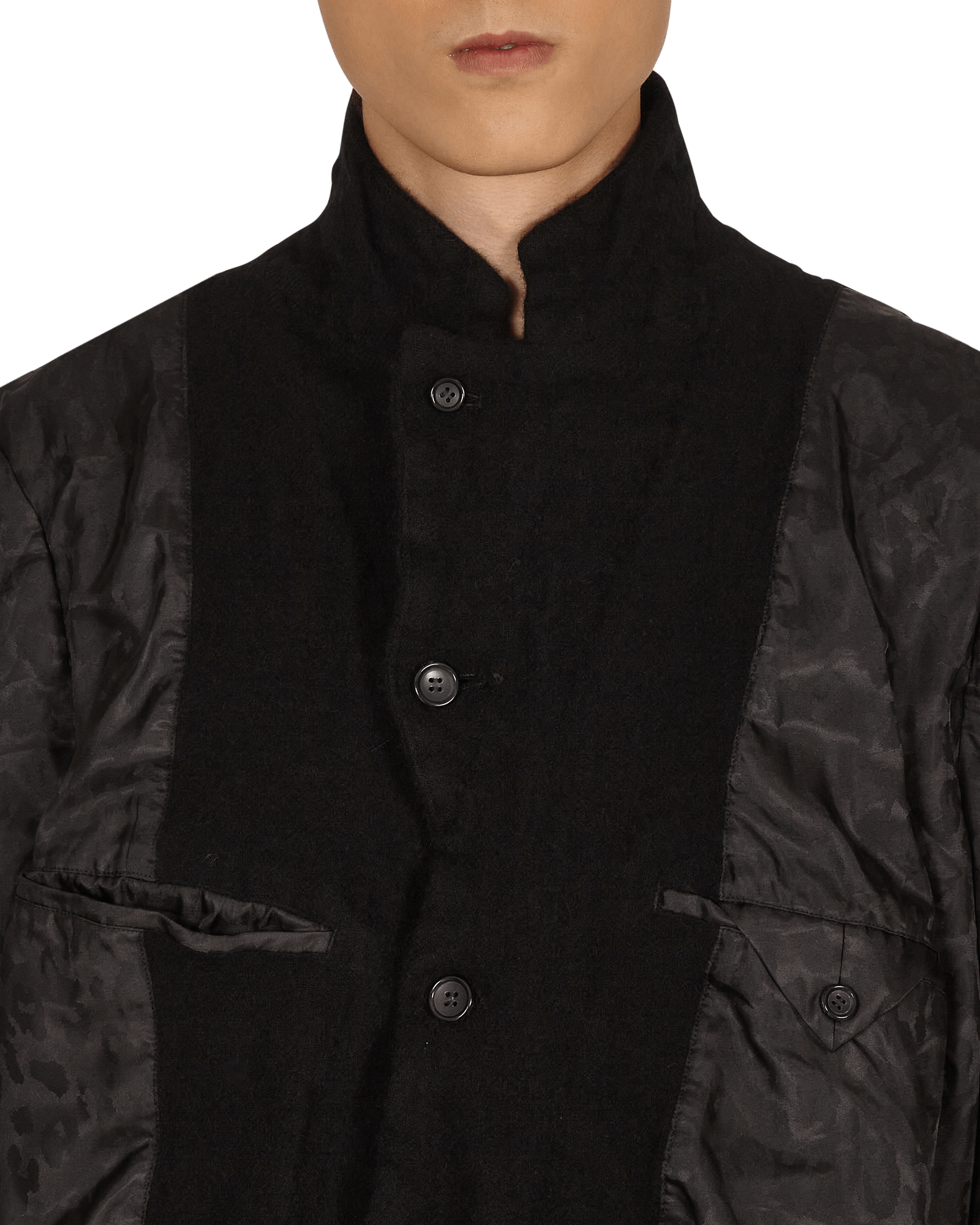 Comme Des Garcons Homme Plus Jacket Black Coats and Jackets Jackets PH-J035-W21 1