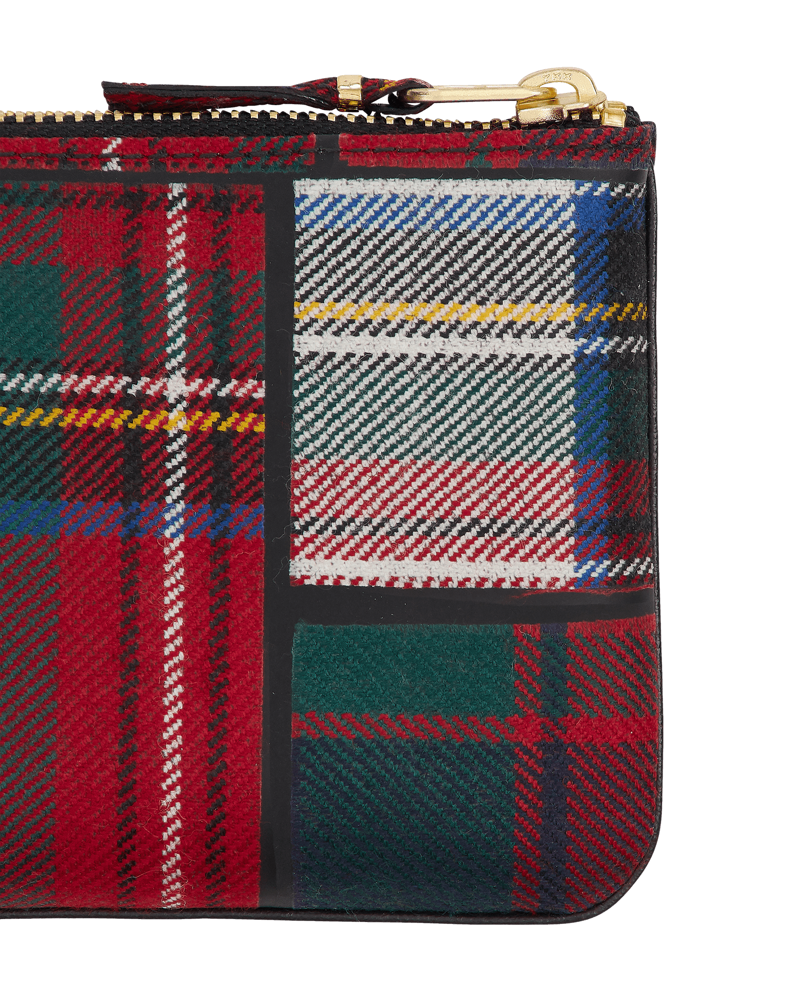 Comme Des Garcons Wallet Tartan Patchwork Red Wallets and Cardholders Wallets SA8100TP RED
