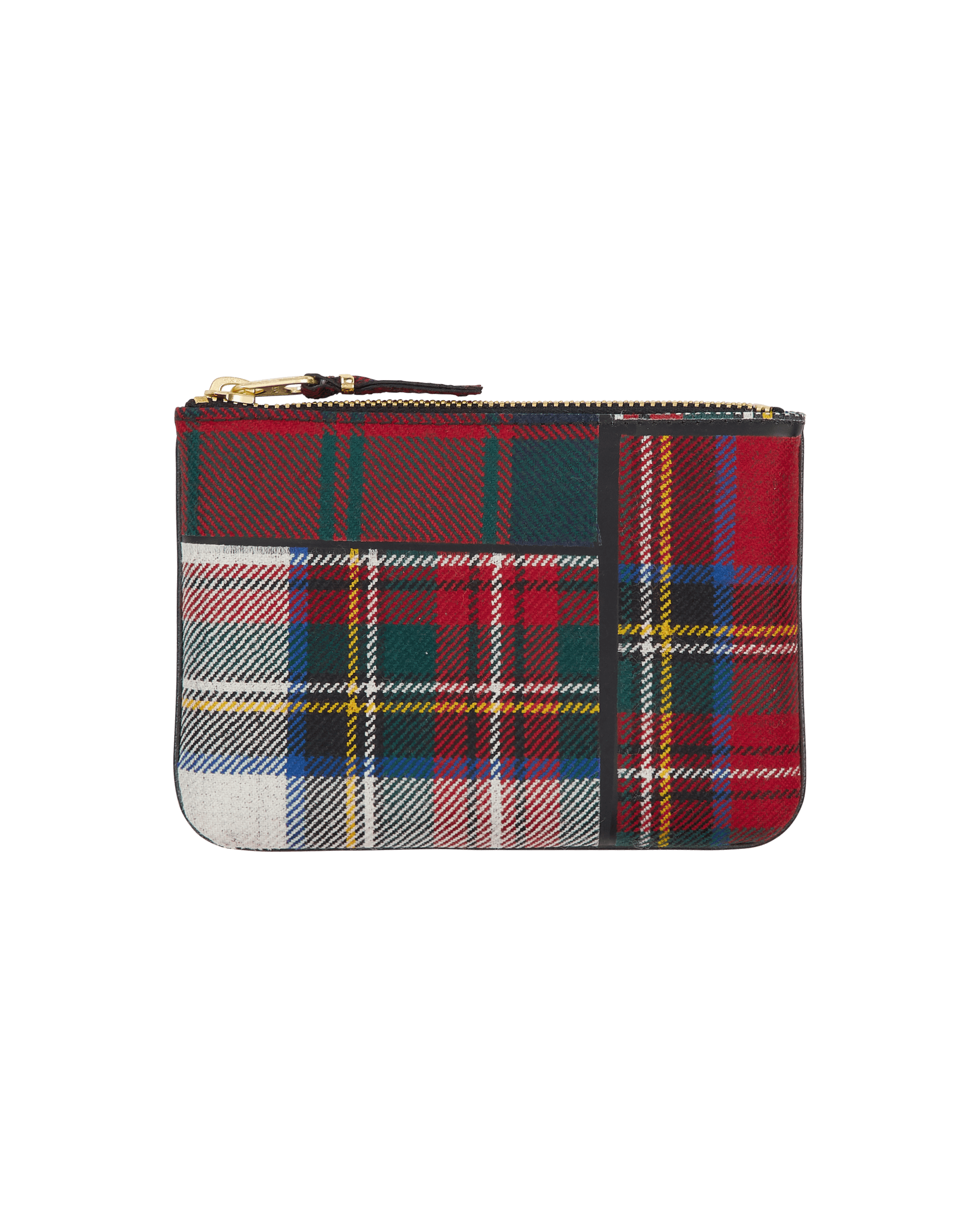 Comme Des Garcons Wallet Tartan Patchwork Red Wallets and Cardholders Wallets SA8100TP RED