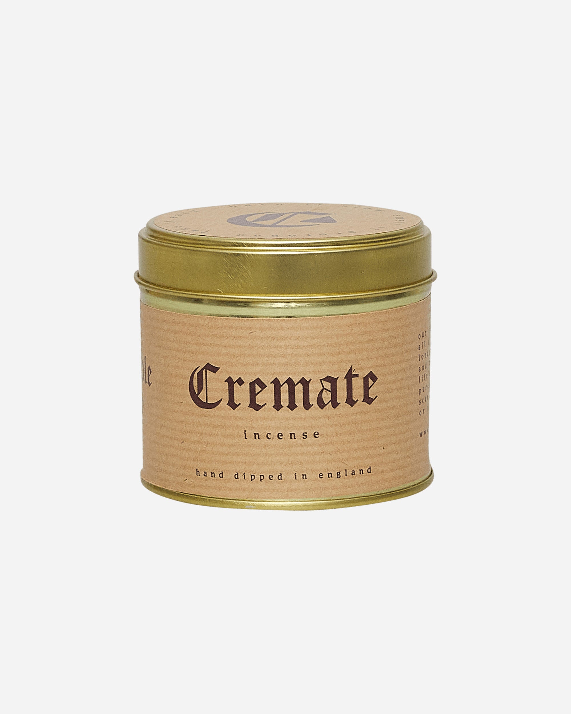 Cremate Incense Middle Way Tin Multi Homeware Design Items CL-MWT30 001