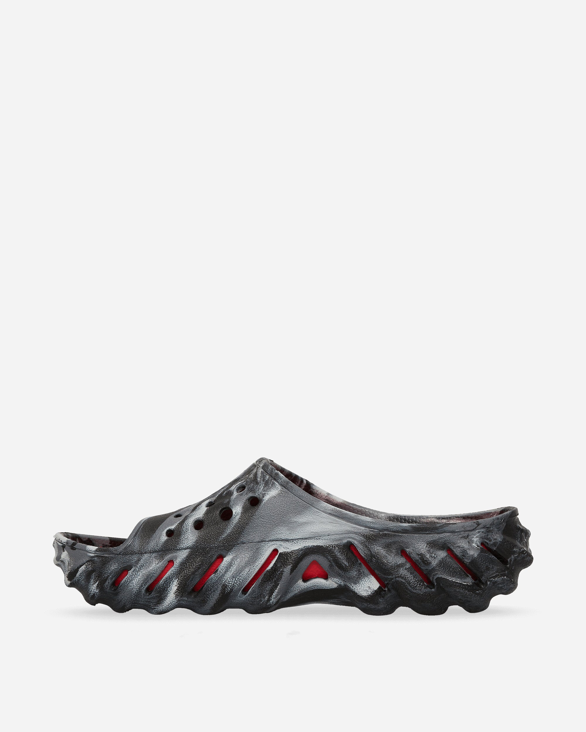 Crocs Echo Marble Slide Black/Flame  Sandals and Slides Sandal 208467 BFL