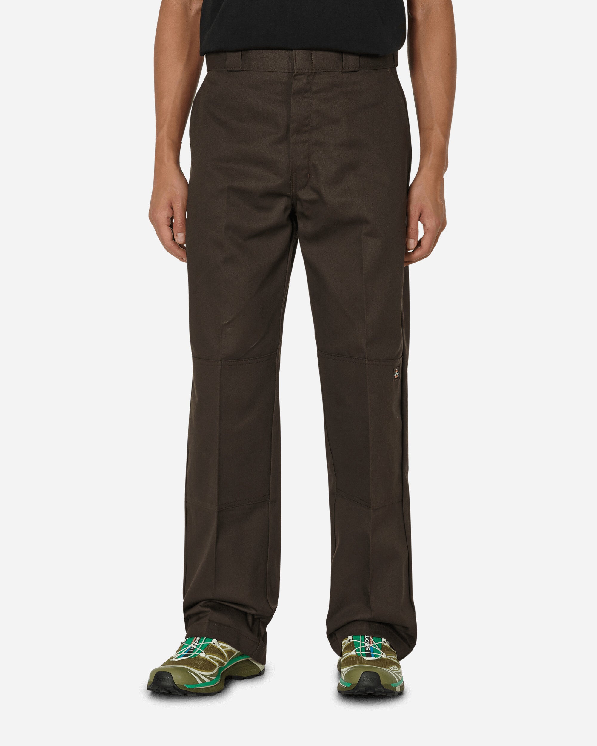 Dickies Double Knee Rec Dark Brown Pants Trousers DK0A4XK3 DBX1