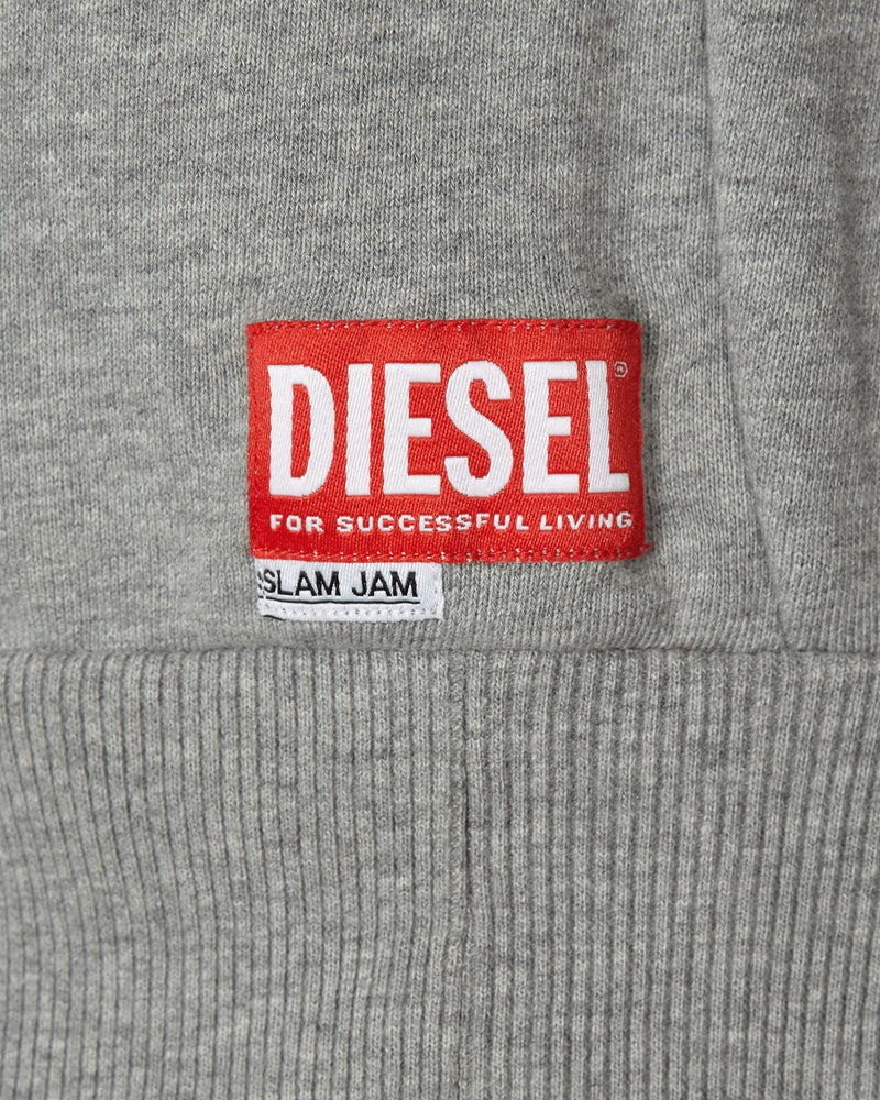 Diesel Slam Jam Exclusive Hoodie Grey Sweatshirts Hoodies P010330CKAK 912