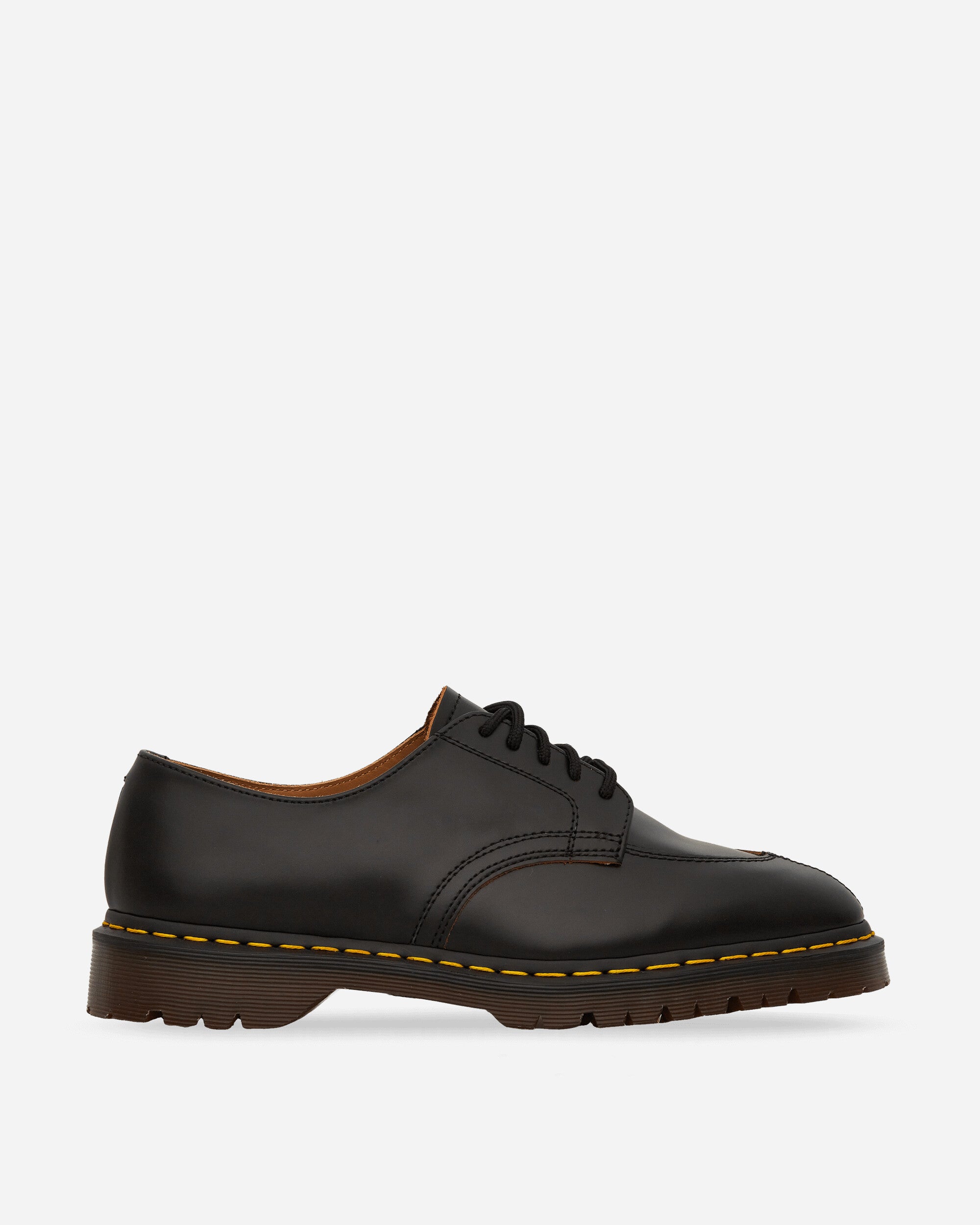 2046 Vintage Smooth Leather Oxford Shoes Black