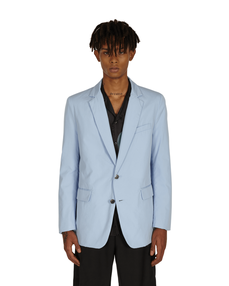 Dries Van Noten Benton 2228 M.W. Light Blue Coats and Jackets Blazers 211-20408-2228 514