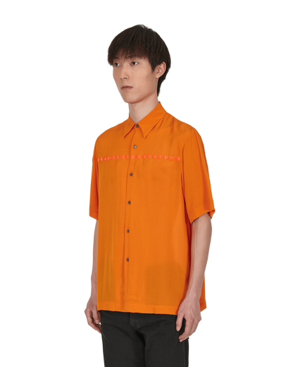 Dries Van Noten Clasen Emb 4122 Orange  Shirts Longsleeve 020739-4122 353