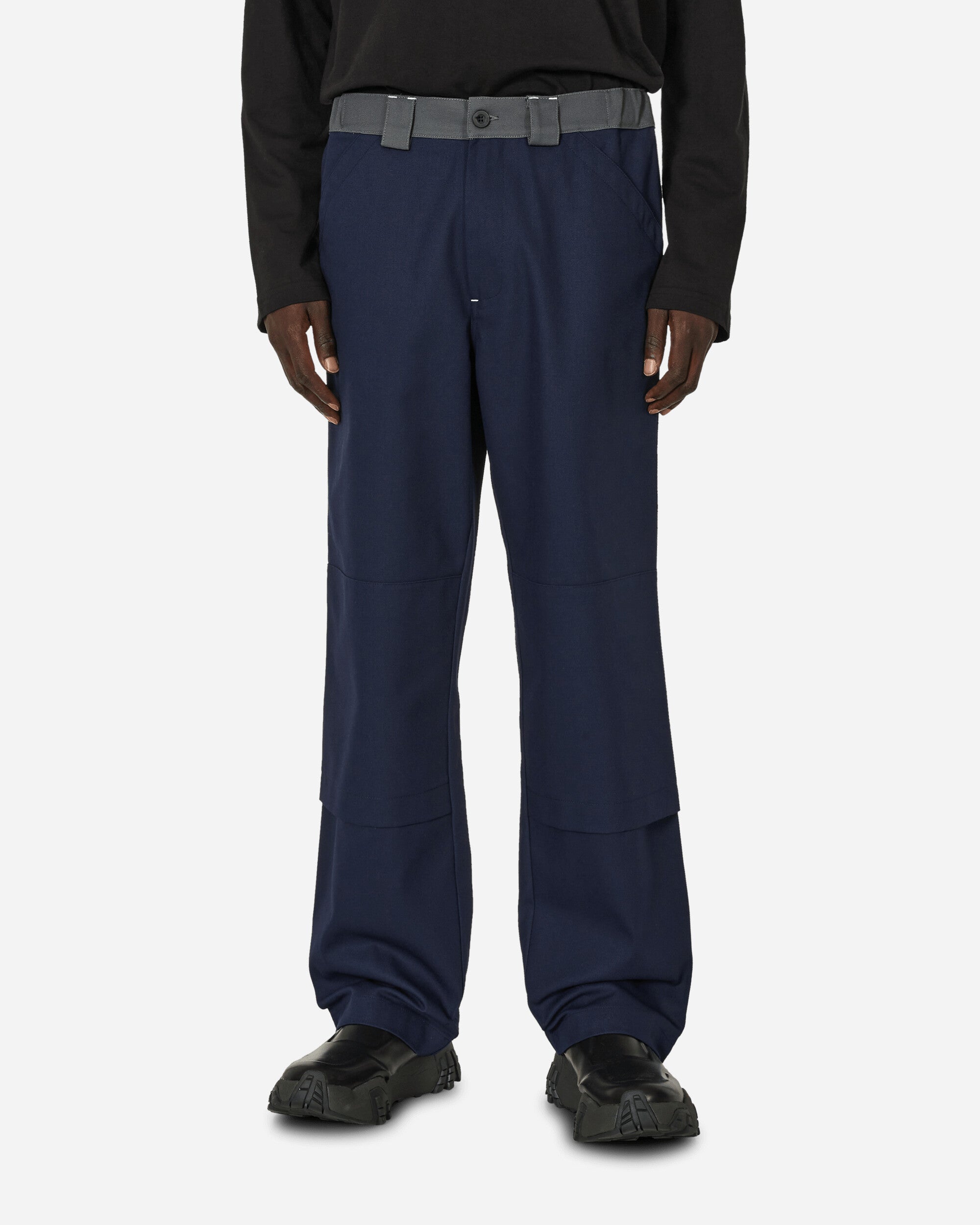 GR10K Replicated Klopman Pants X Slam Jam Blue Navy Pants Trousers AW23GRSJ1B1KG NY