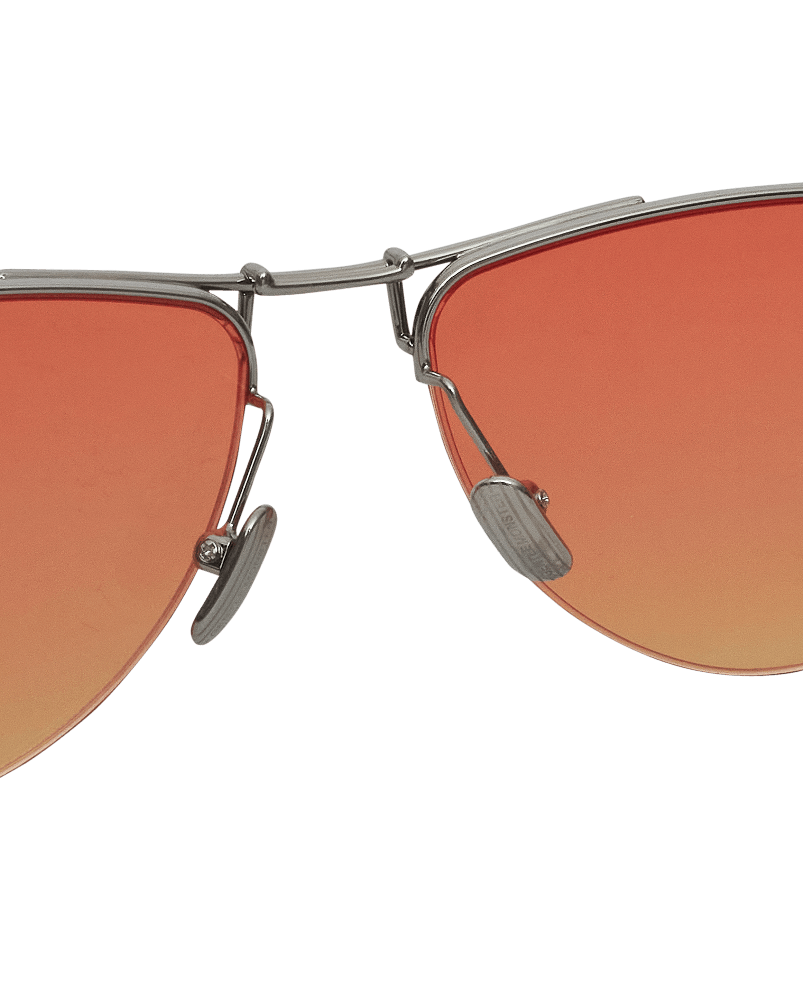 Gentle Monster Swing Silver-Orange Gradient Eyewear Glasses SWING-02-SG 02-SG