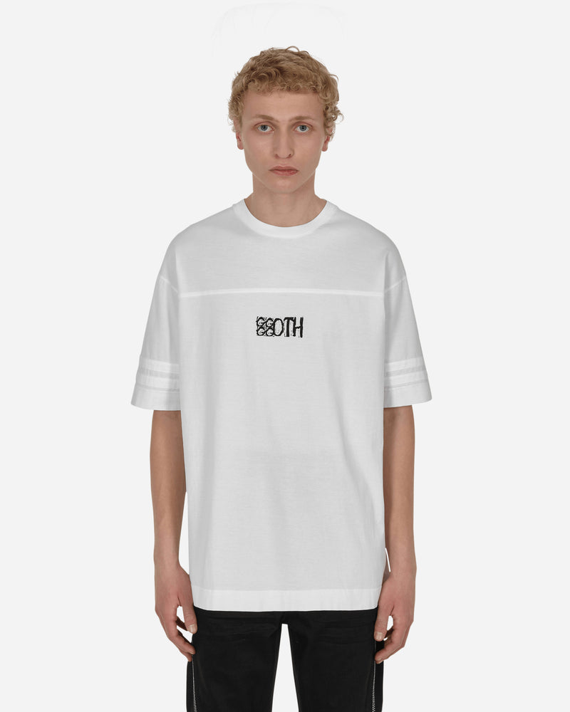 Goth Print Oversized T-Shirt White