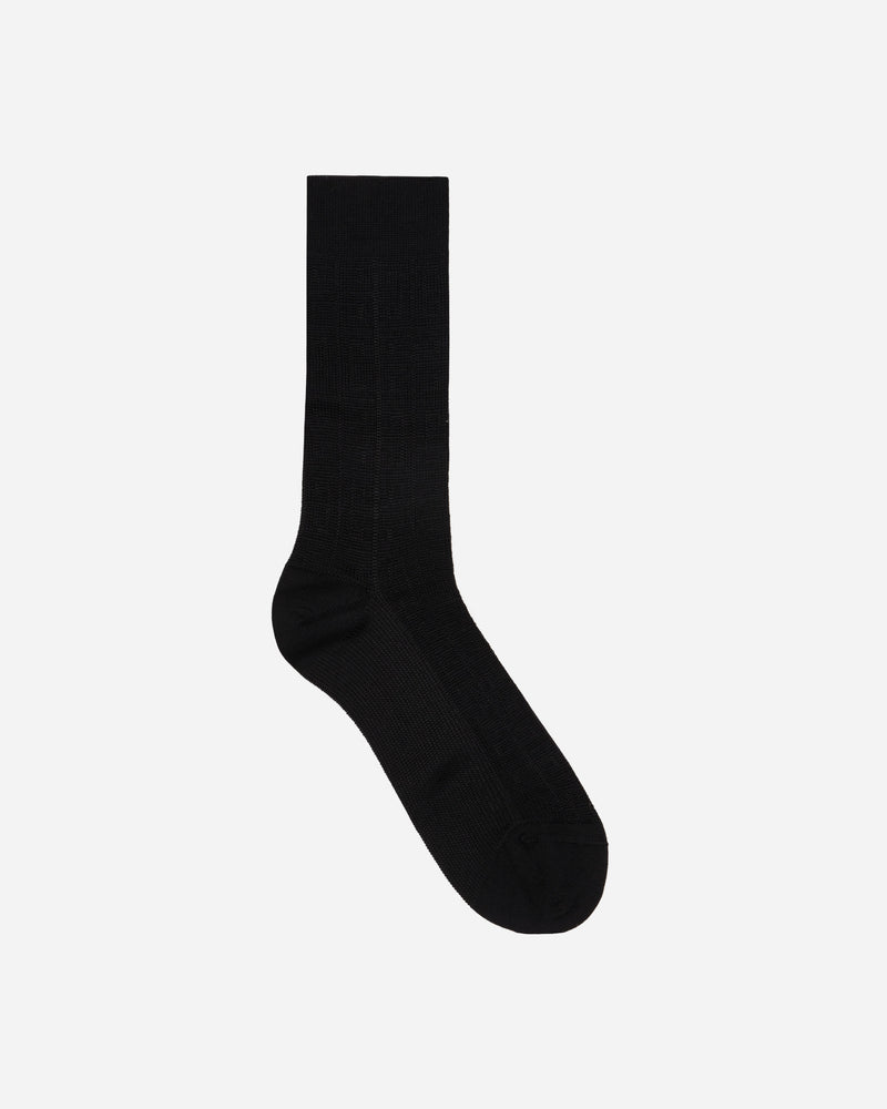 Givenchy All Over 4G Socks Black Underwear Socks BMB0324037 001