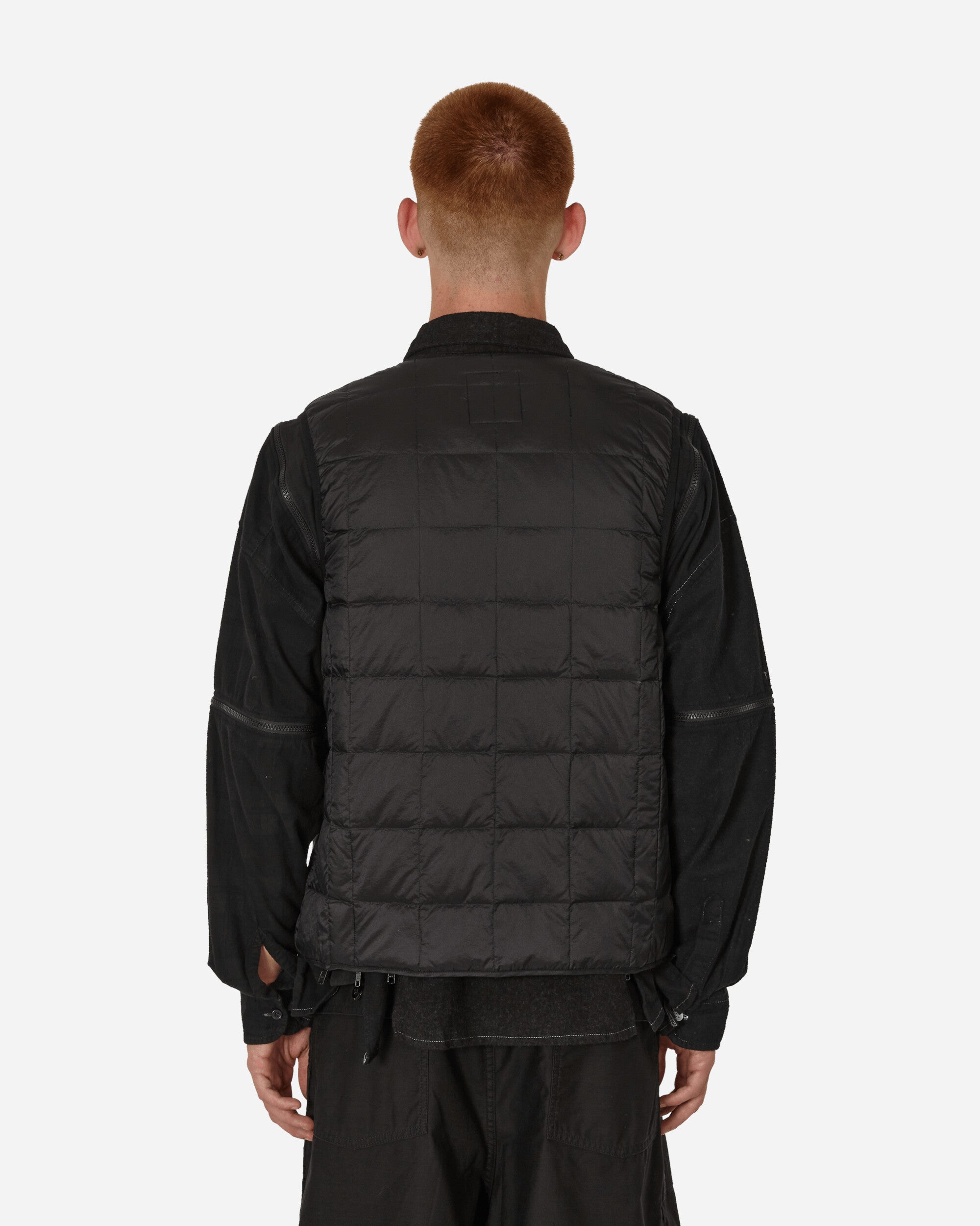 Gramicci Inner Down Vest Black Coats and Jackets Vests G3FU-J100-TG BLACK
