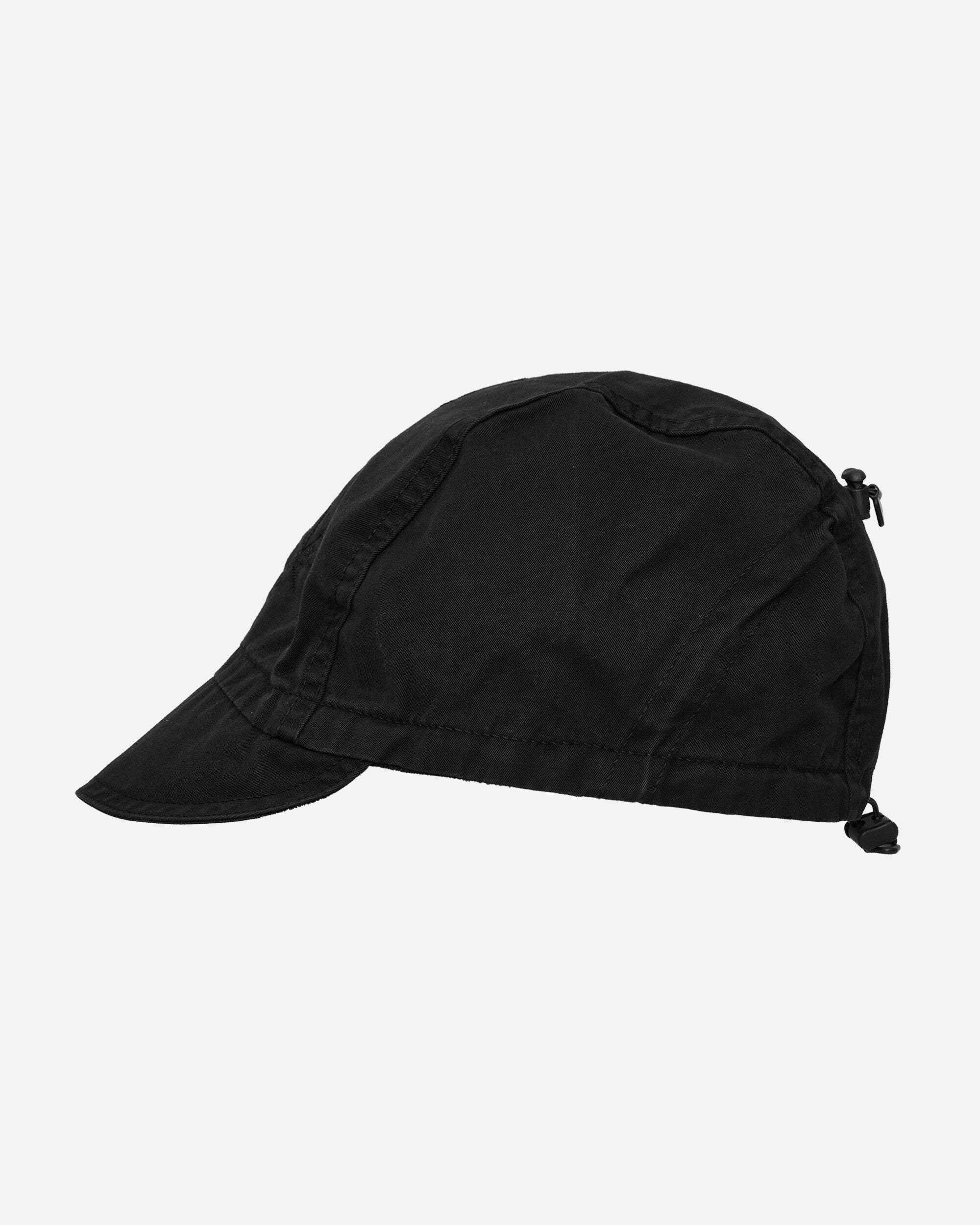 HYEIN SEO Shirring Cap Black Hats Caps FW23-AC3K 001