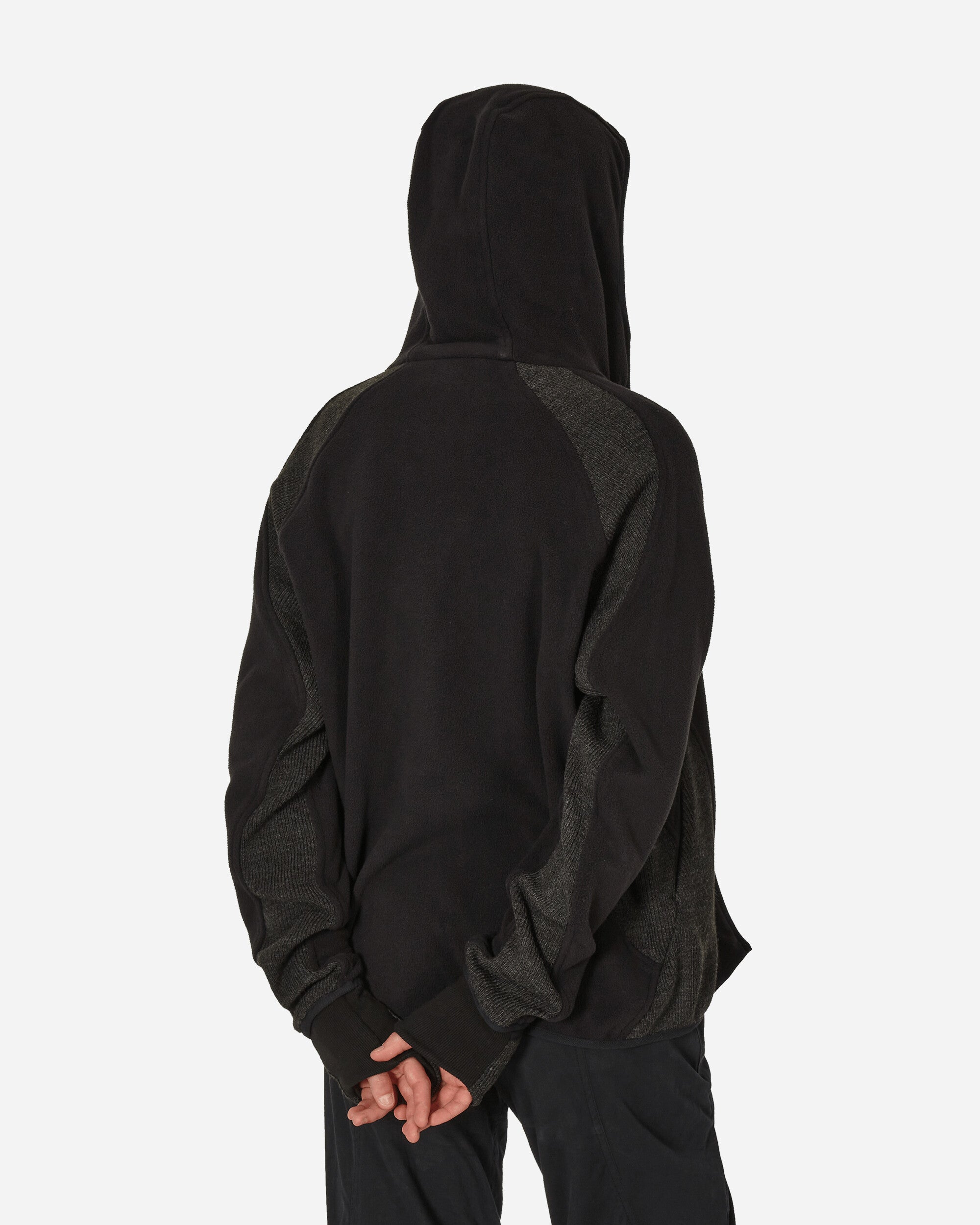 HYEIN SEO Fleece Jacket Black Sweatshirts Fleece FW23-JK8K 001