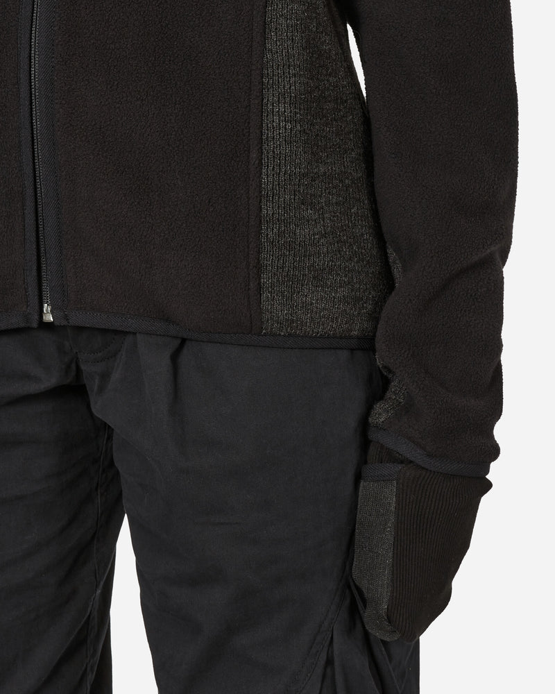 HYEIN SEO Fleece Jacket Black Sweatshirts Fleece FW23-JK8K 001