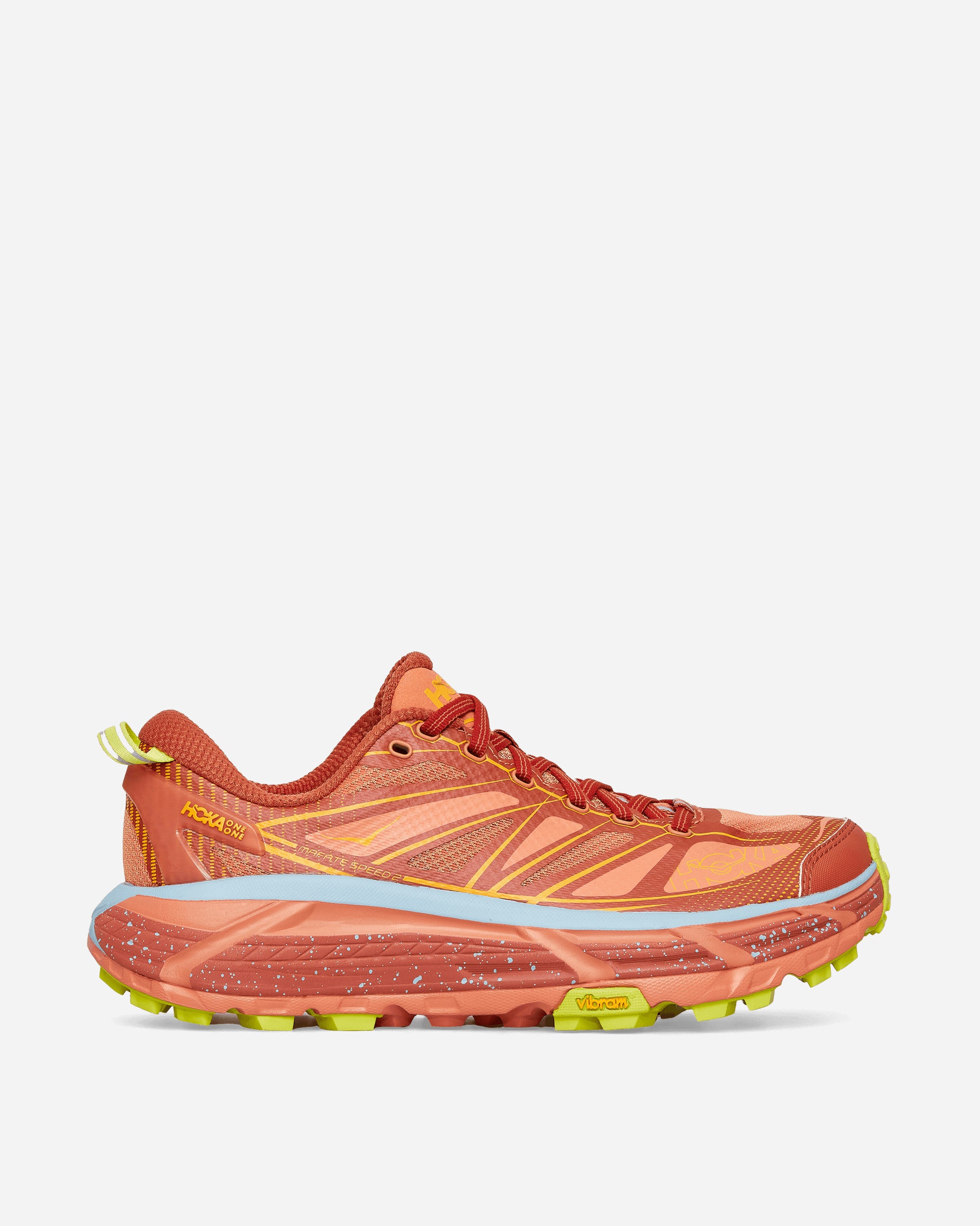 Hoka One One Mafate Speed 2 Baked Clay Sneakers Low HK.1126851-BCRY