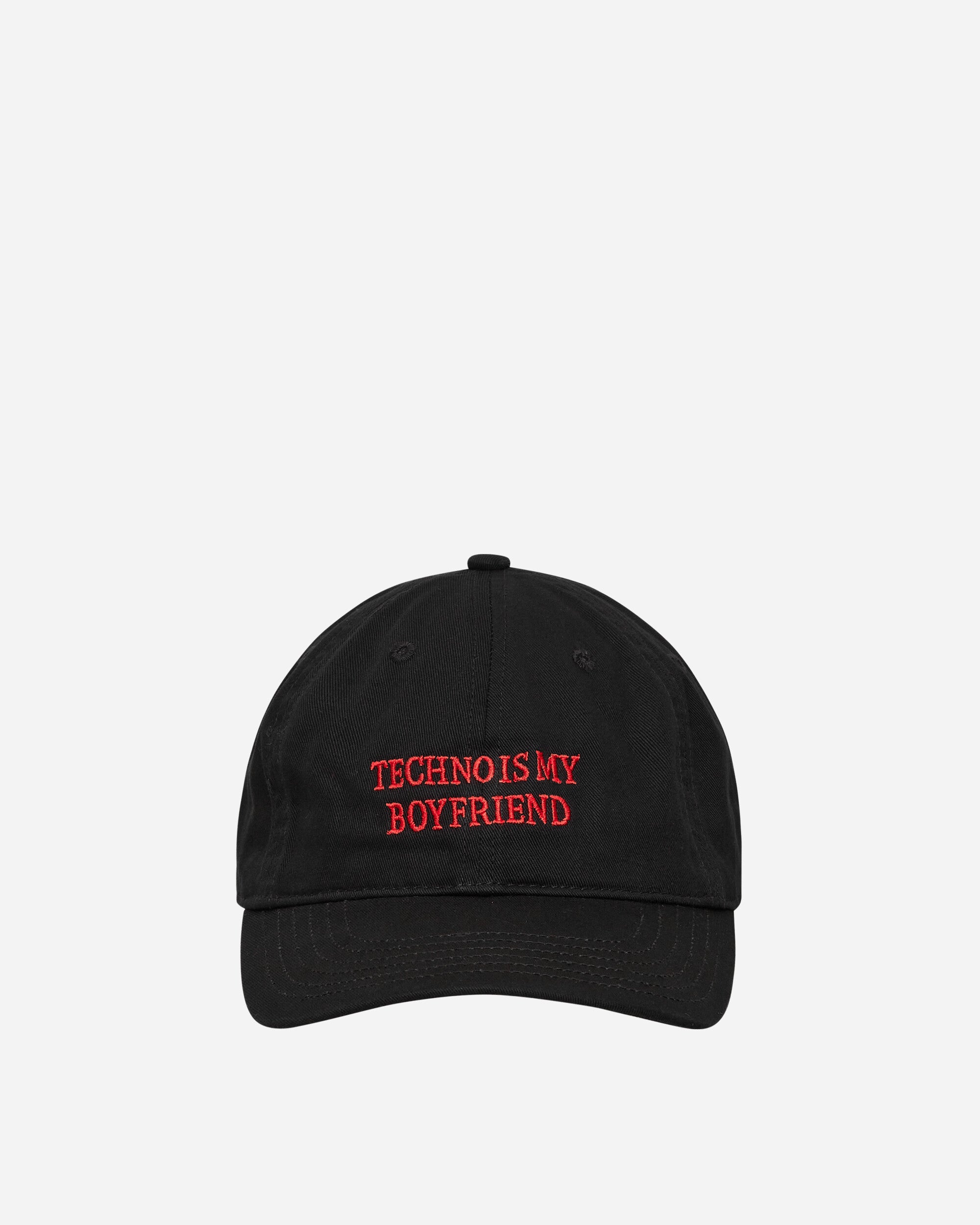 Techno Is My Boyfriend Hat Black
