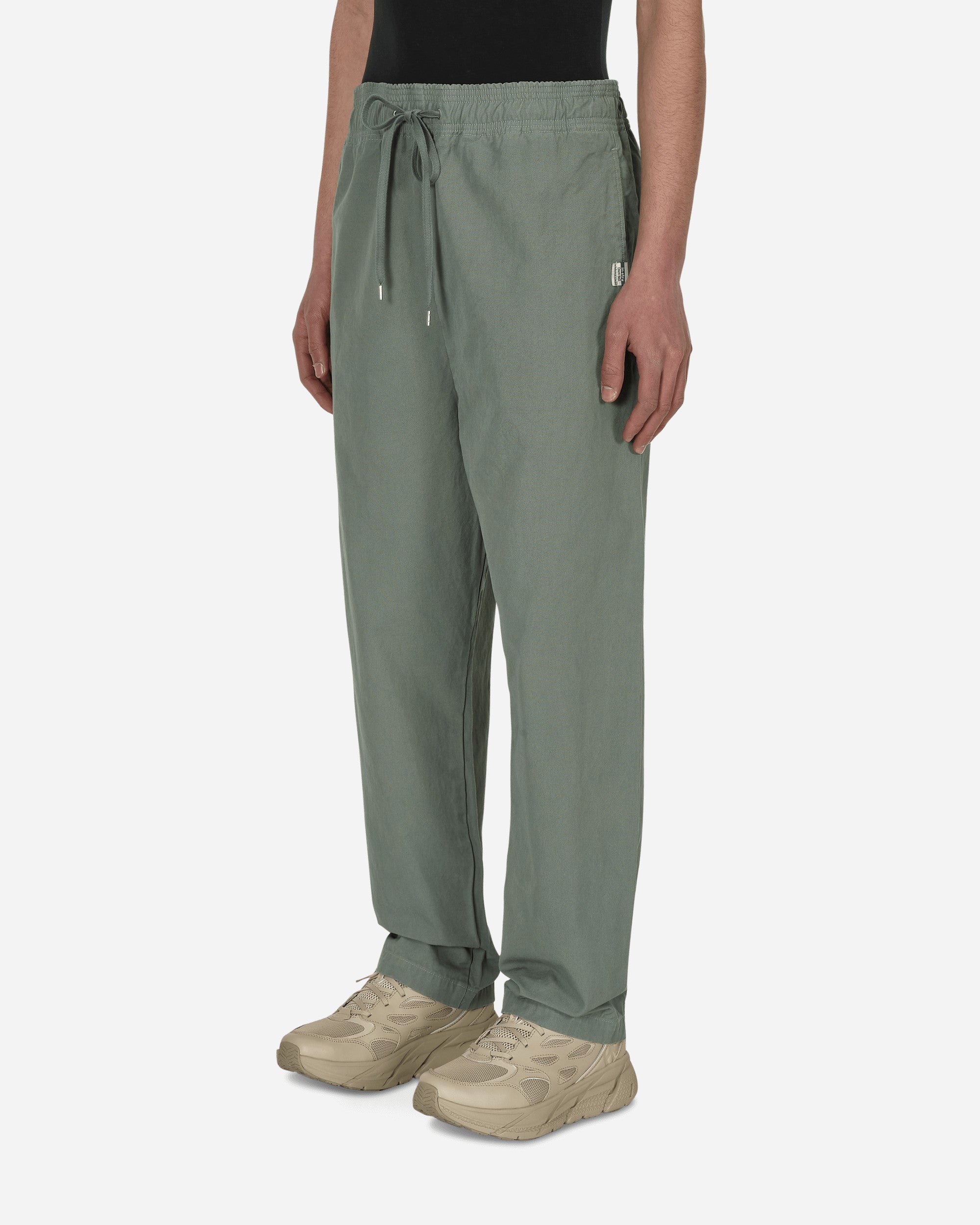 Instrumental No Side Seam Long Pants Green Pants Trousers I06PT021 GREEN