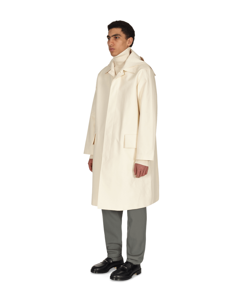 Jil Sander Sport Coat C 02 Detch Coll Cream White Coats and Jackets Coats JSMS430222-MS241600B 280
