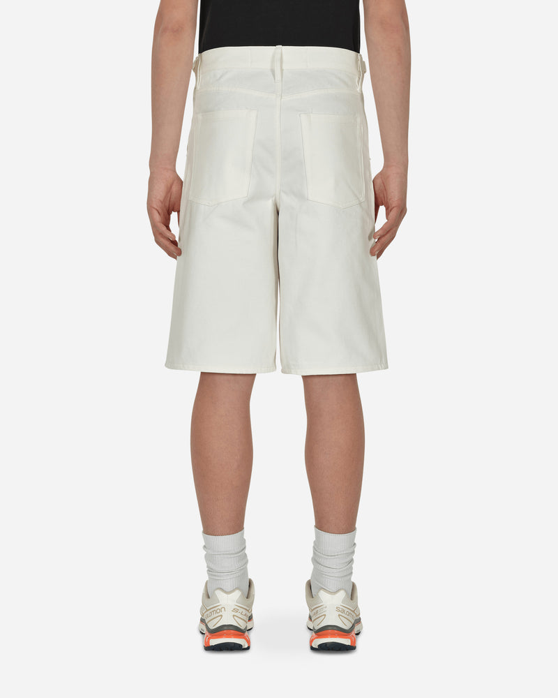 Jil Sander Denim Trouser 23 Shorts - New White Denim Washed Natural Shorts Short JPUU663168-MU246300 102