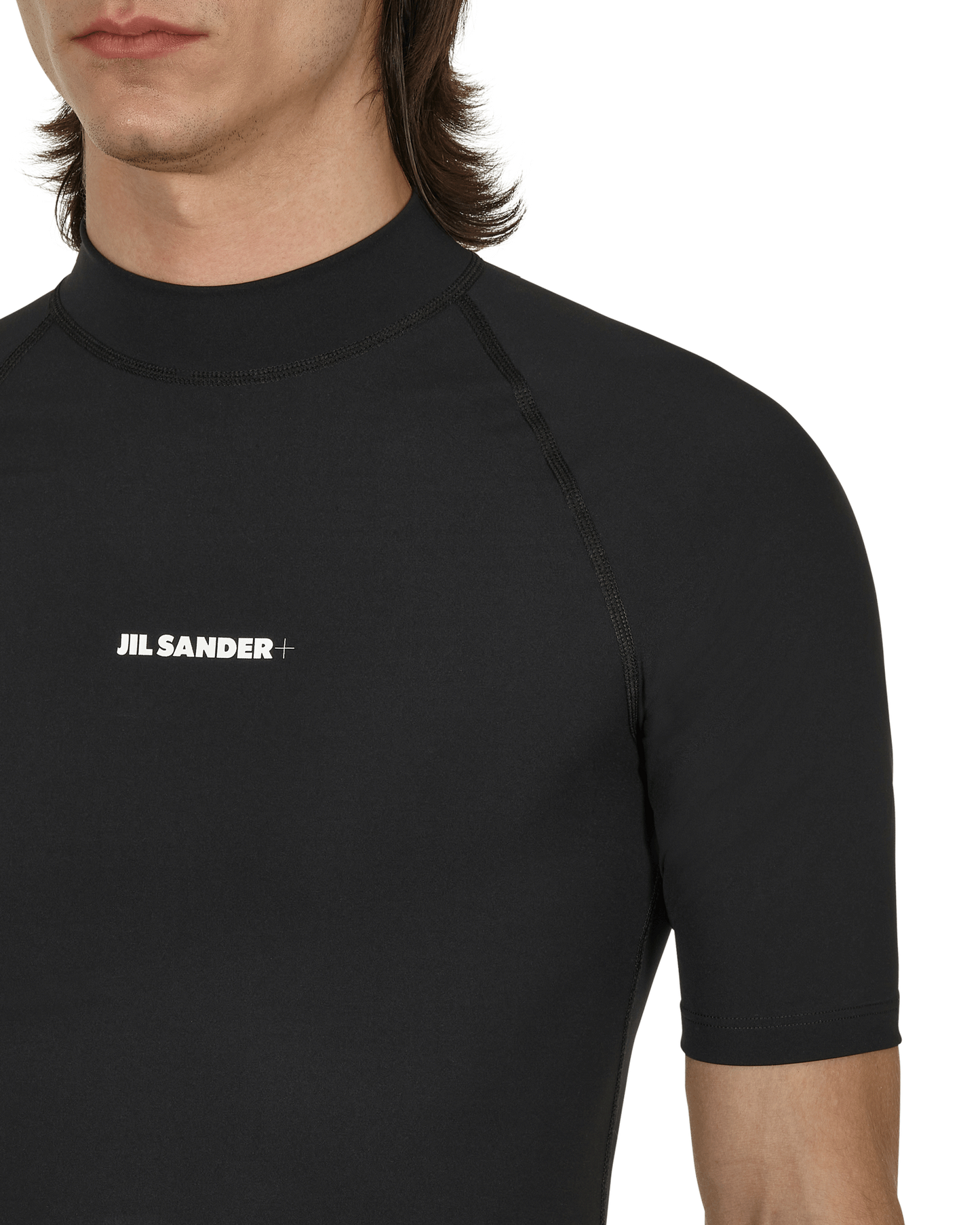 Jil Sander T-Shirt Cn Ss Black T-Shirts Shortsleeve JPUU783503-MU478008 001