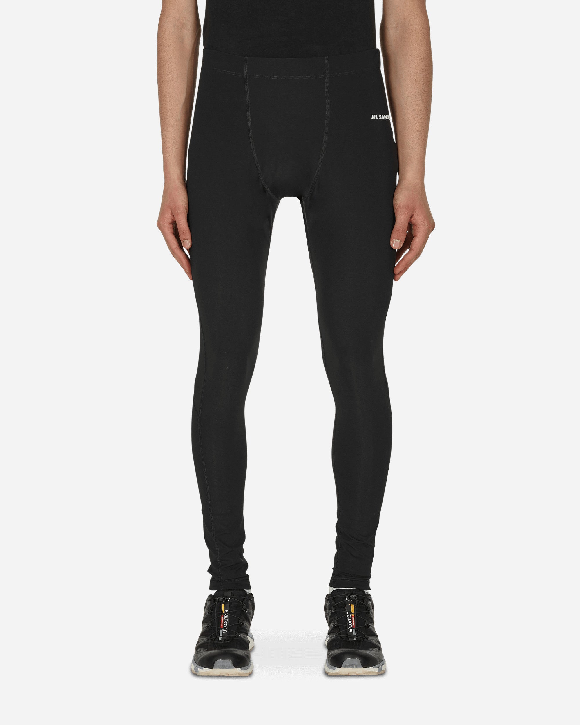 Jil Sander Technical Leggings Black Pants Trousers J47KA0030  001